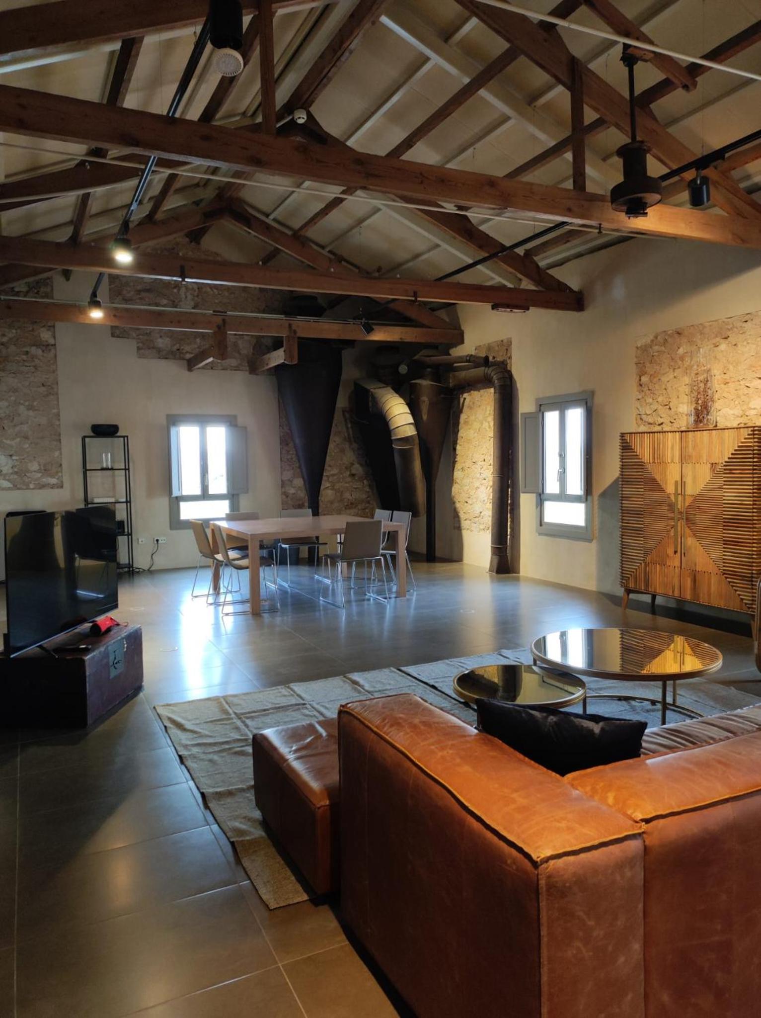 Ático loft en molino antiguo