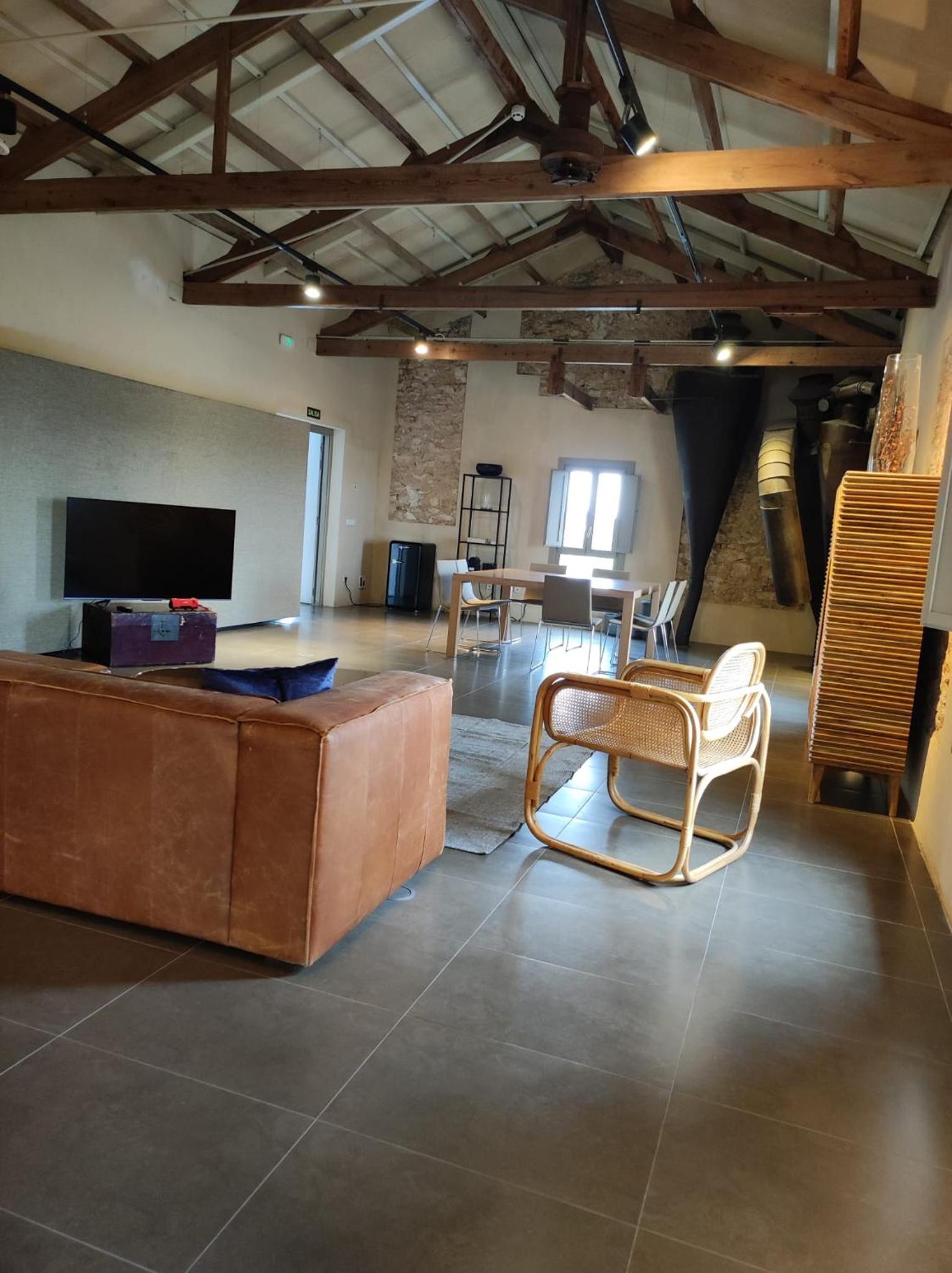 Ático loft en molino antiguo