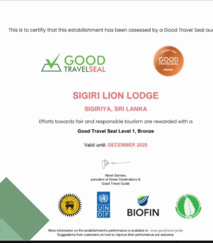 Sigiri Lion Lodge view 5
