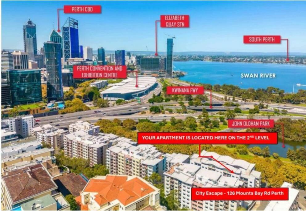 City Escape Mounts Bay - Near Kings Park - Parking - WiFI