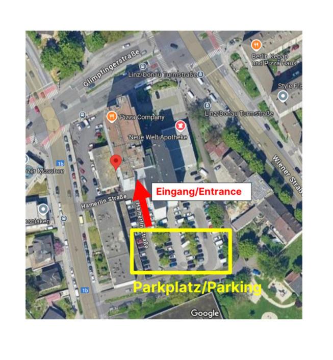 Zentrales Studio-Apartment in Linz, Arbeiter-hit