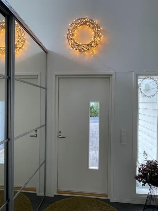 Moderni talo, 4 mh, sauna, piha