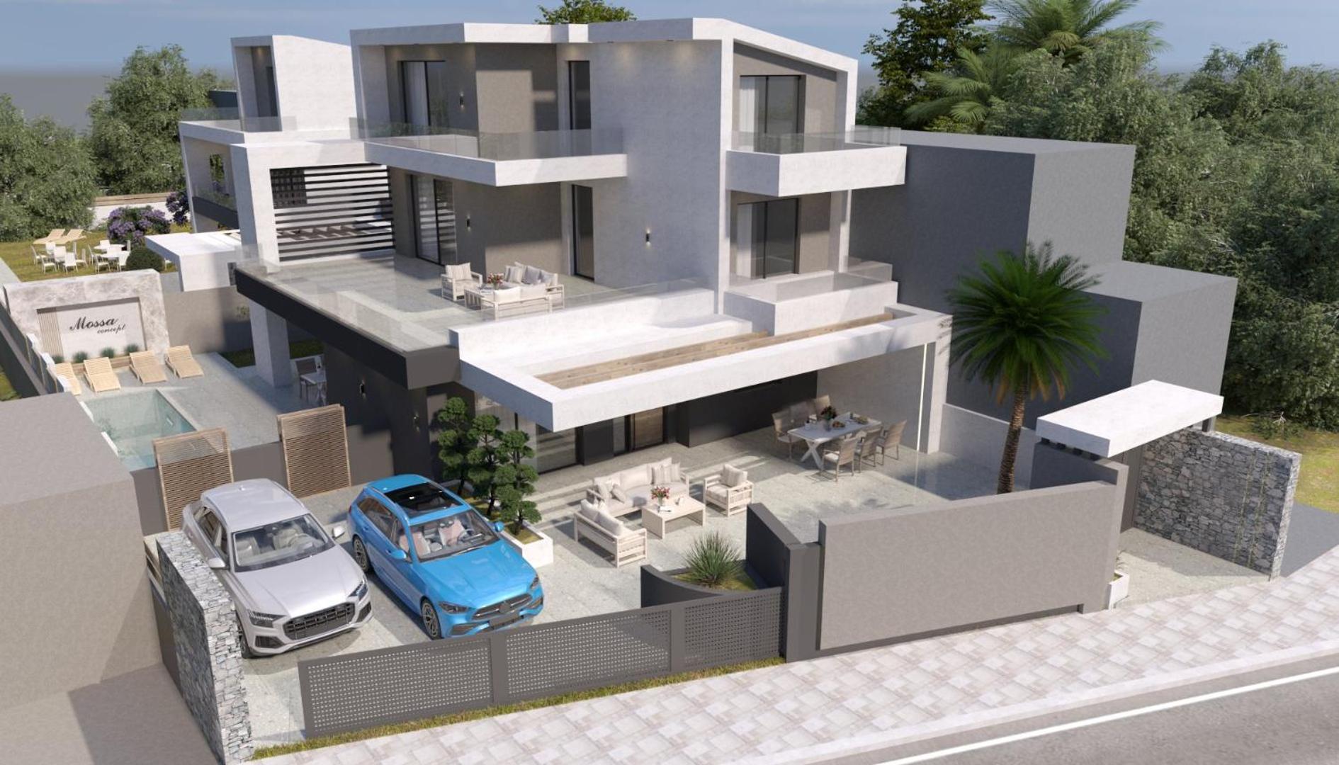 Mossa Concept Villas - heated pool- 200 m from the beach