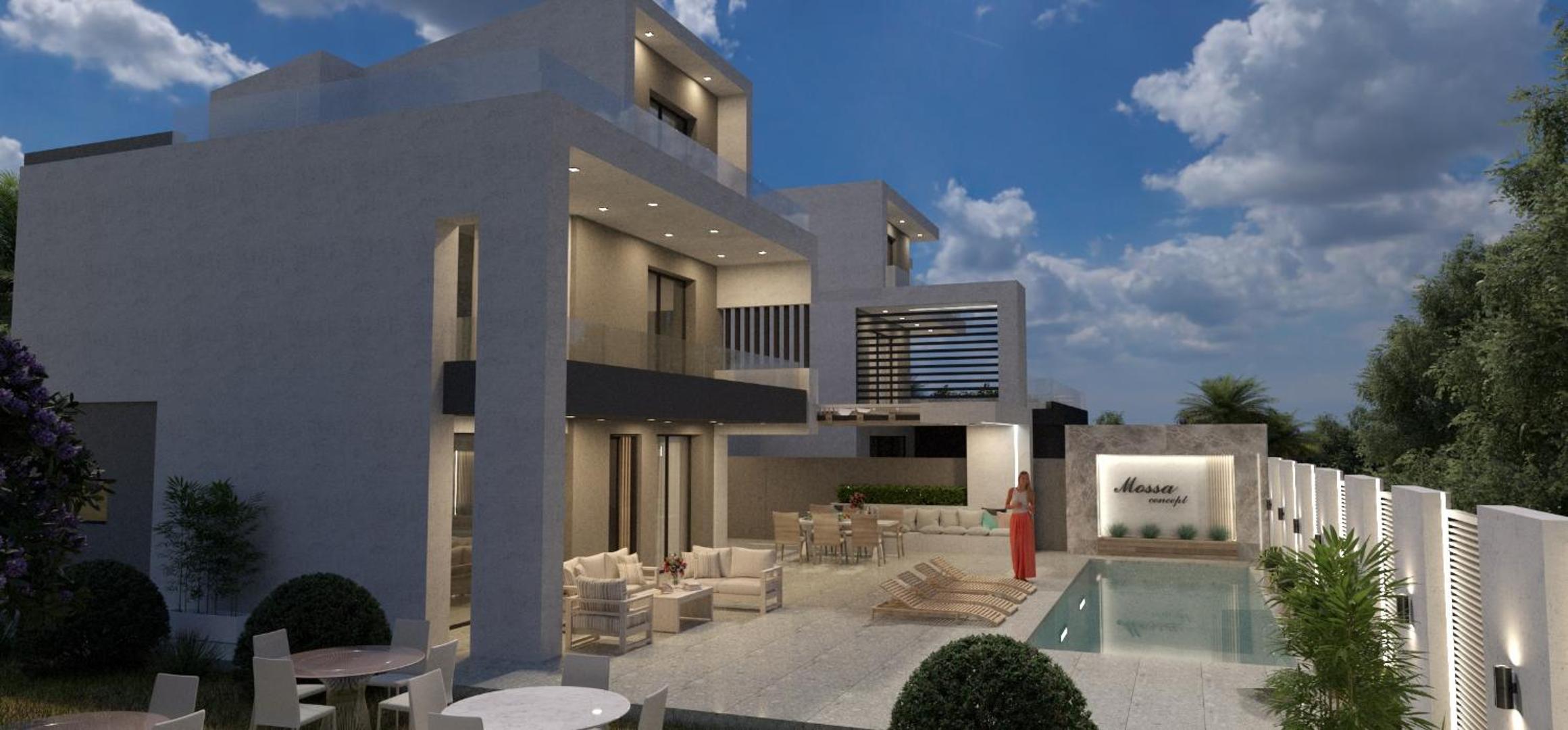 Mossa Concept Villas - heated pool- 200 m from the beach