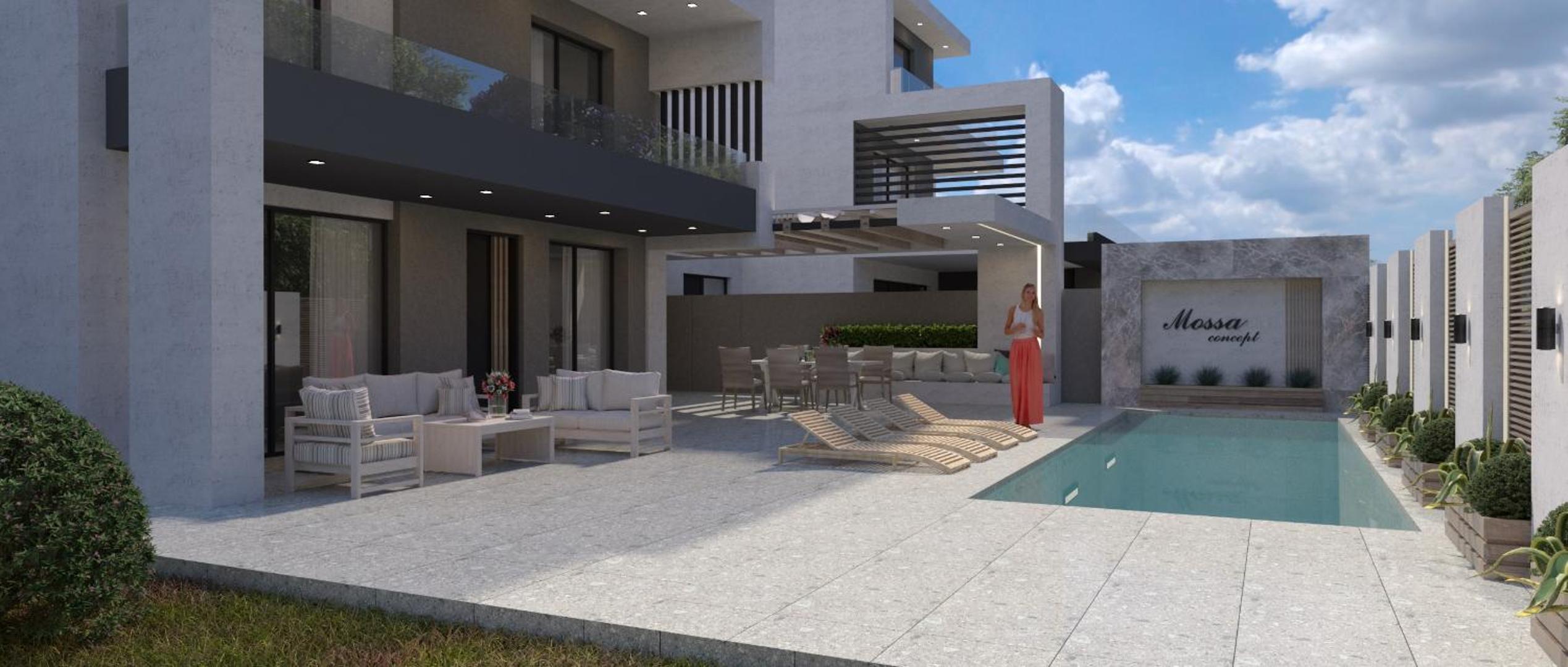 Mossa Concept Villas - heated pool- 200 m from the beach