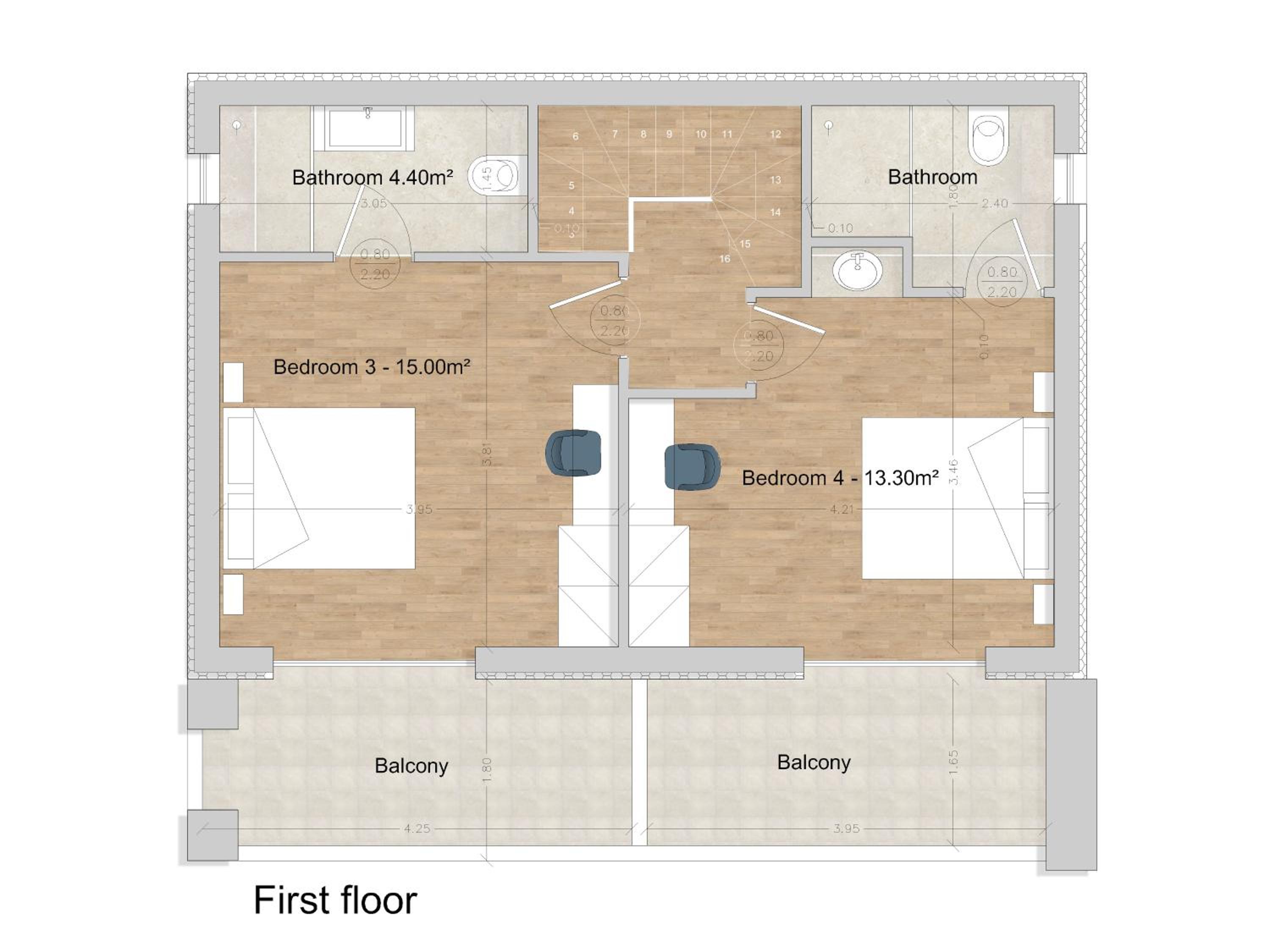 Mossa Concept Villas - heated pool- 200 m from the beach