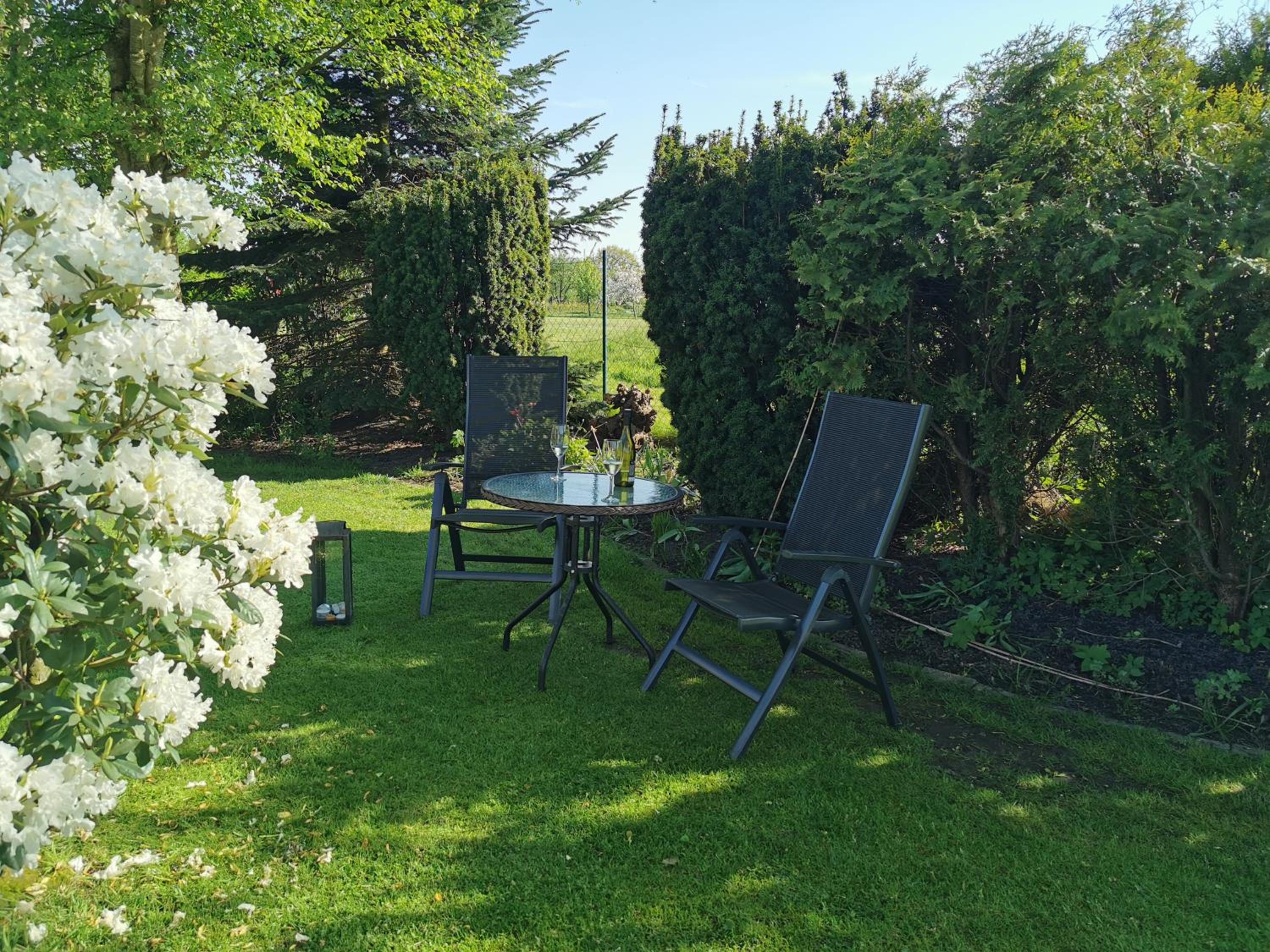 Ferienwohnung 1 Nordsee Gulfhof Dornum - mit großem Garten