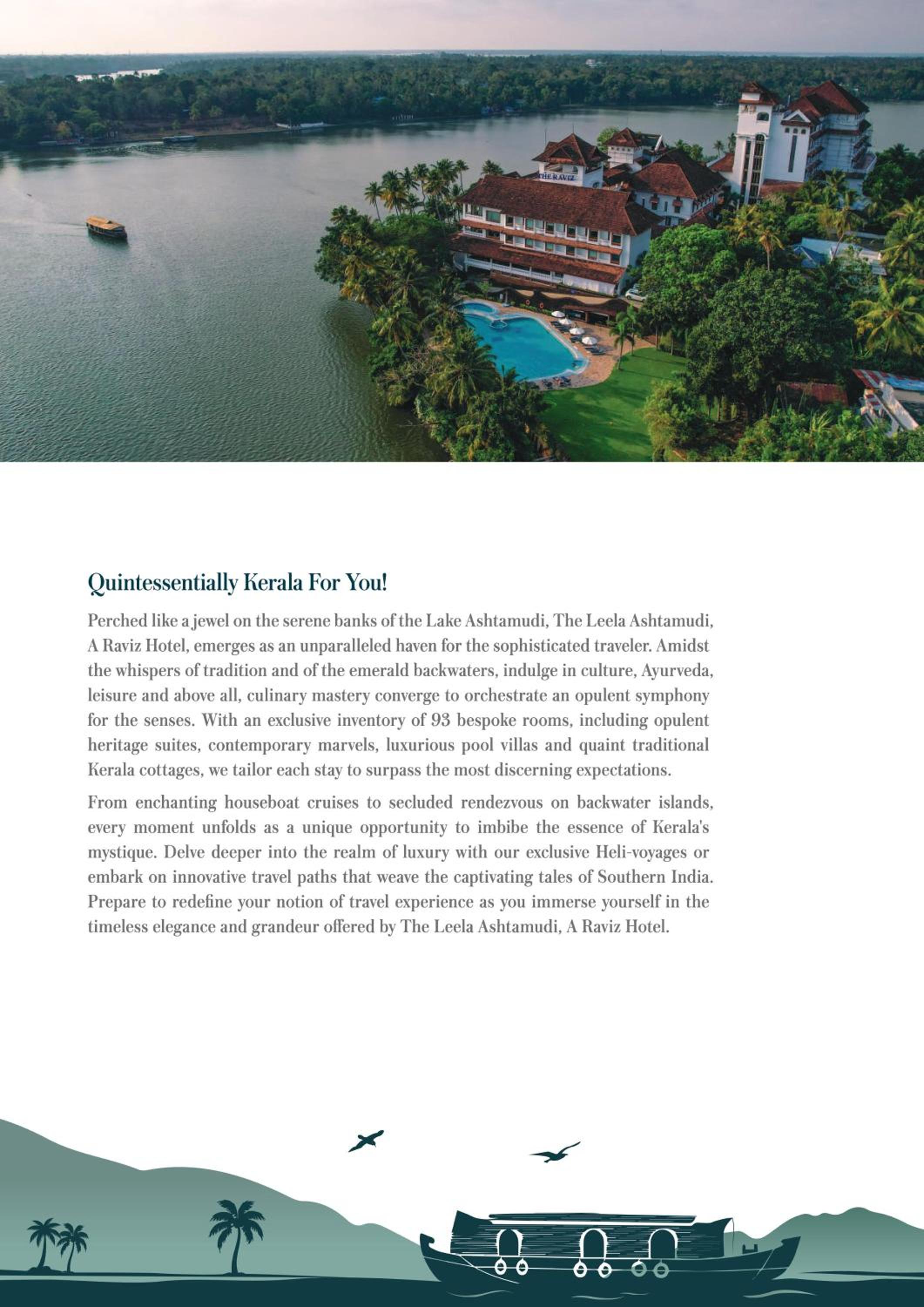 The Leela Ashtamudi, A Raviz Hotel, Kollam