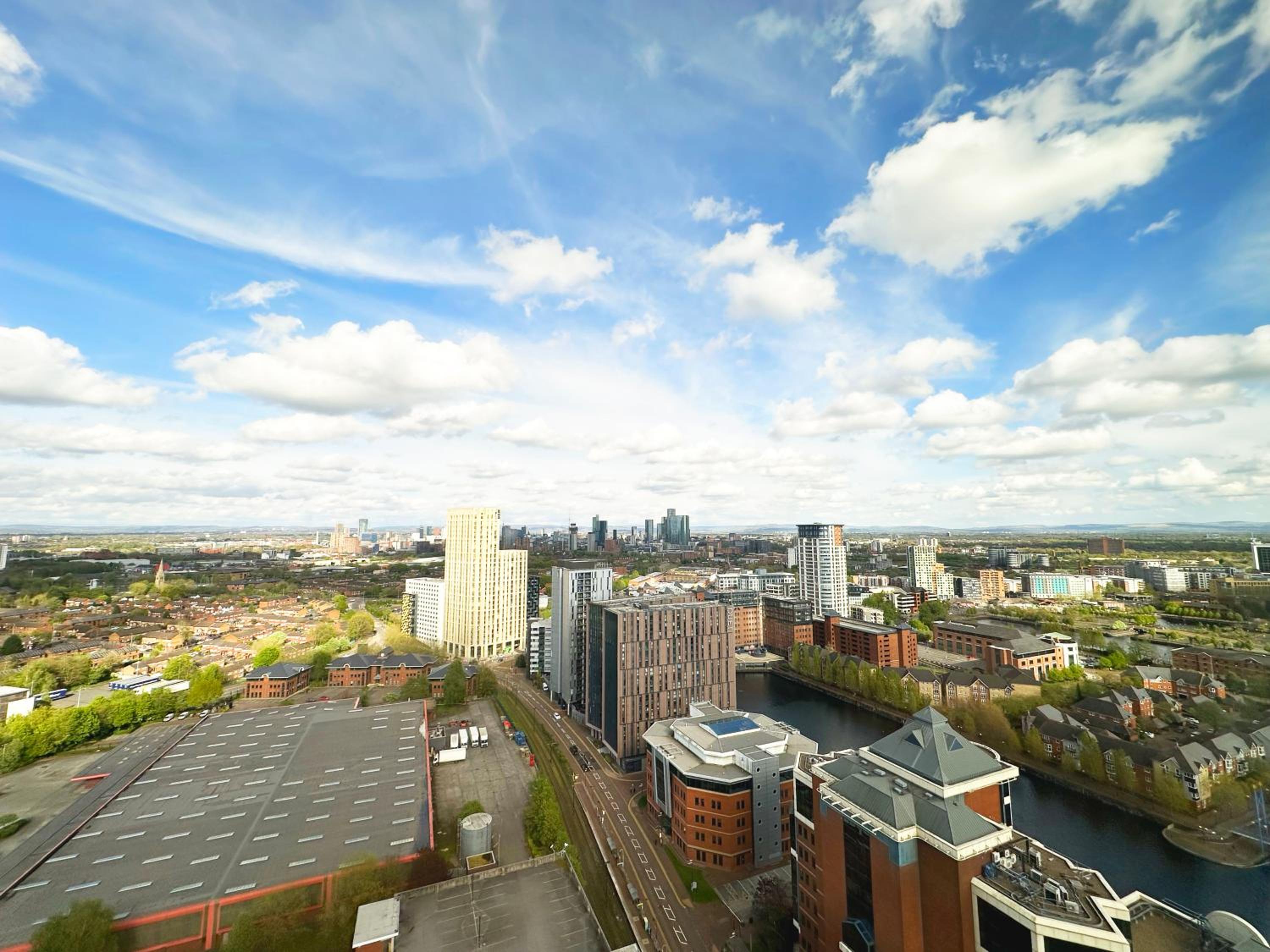 Media City Salford Quays view 2
