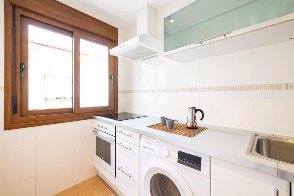Central apartment with pool