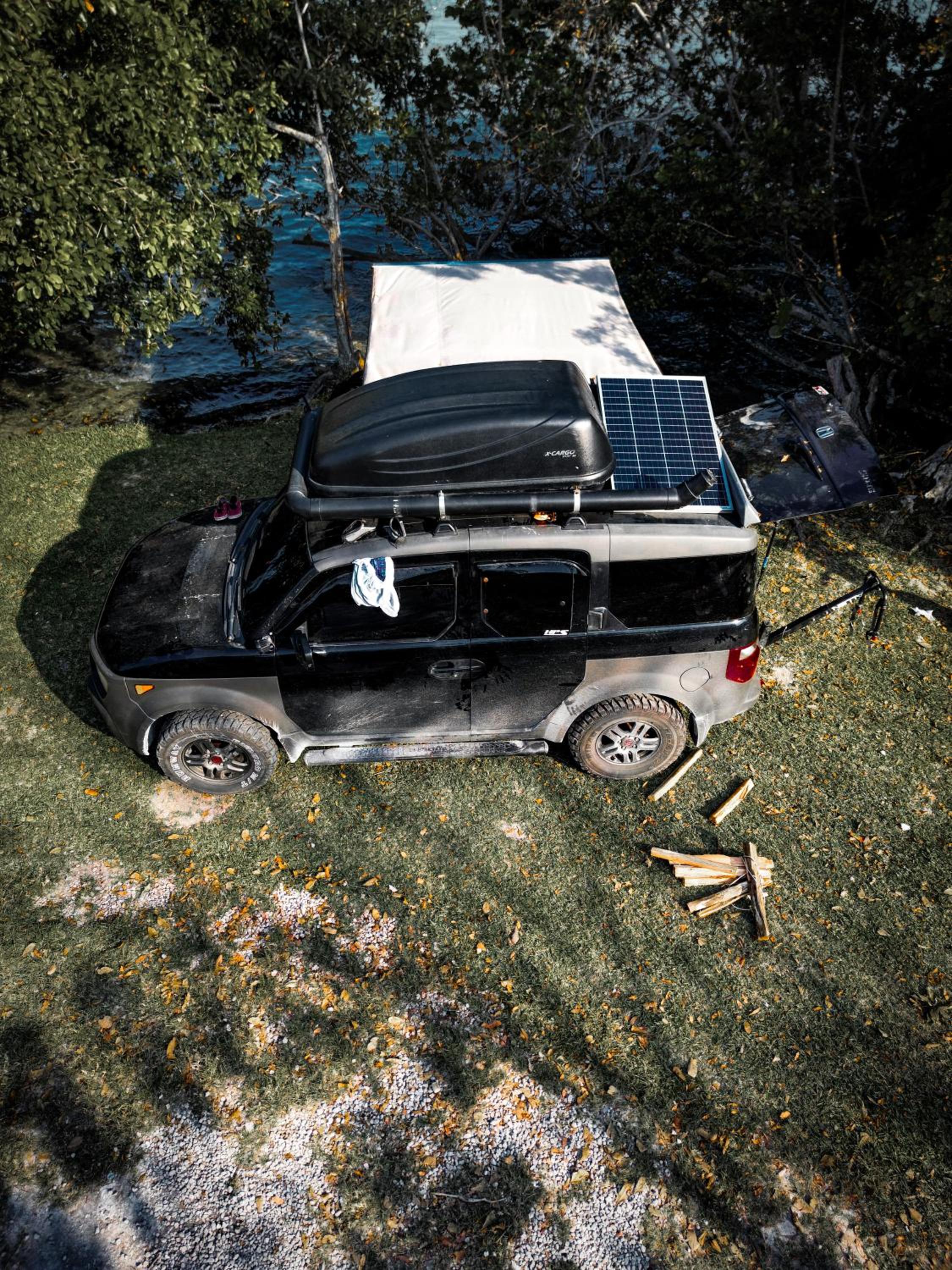 Mini Camper Honda Element view 5