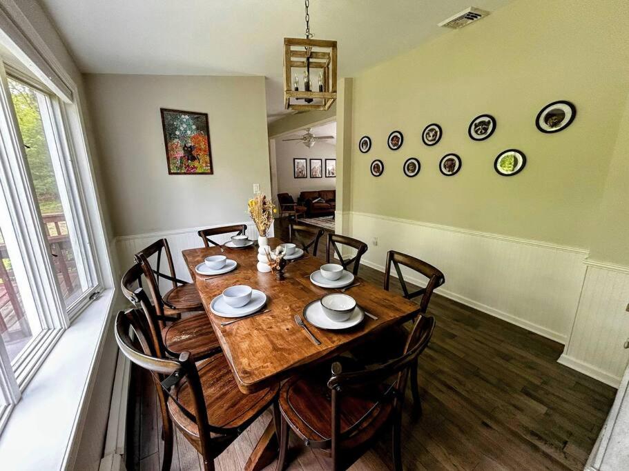 Woodland Whimsy a private escape, hot tub, pool, sunroom view 4