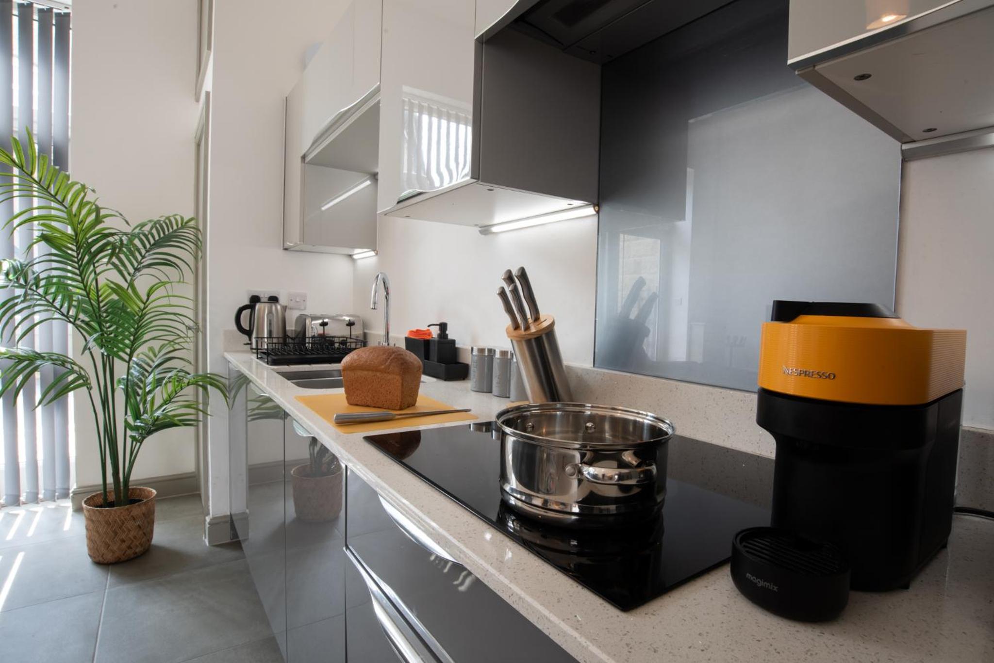 Modern, stylish Terraced apartment in the centre of Buxton