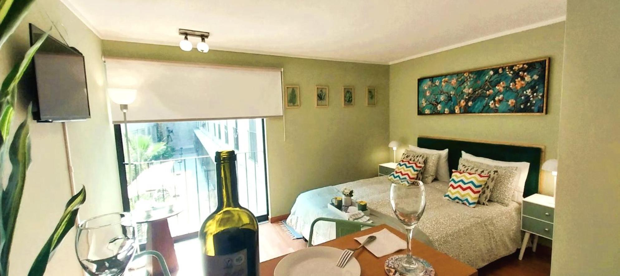 Apt Barrio Histórico 3 min Metro, Wifi, Netflik, Comodidad
