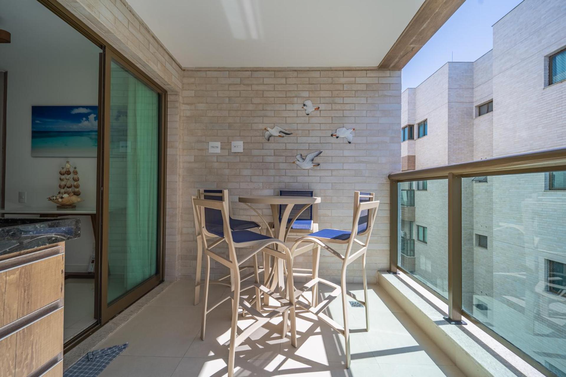 Apartamento Ninho das Gaivotas - Praia dos Anjos Residence - 2 Vagas