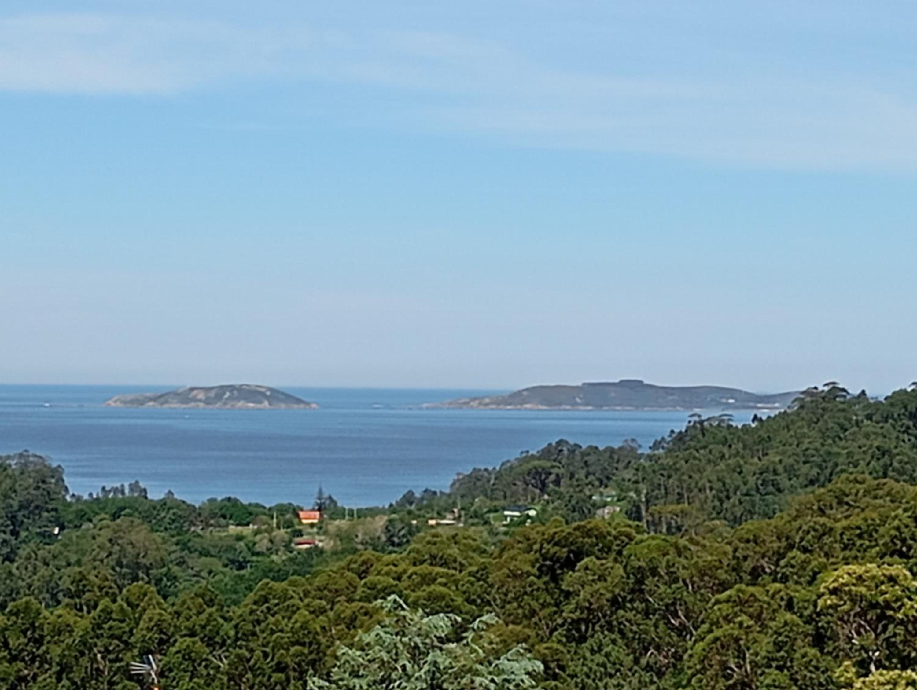 Espectaculares vistas a la Ría de Aldán
