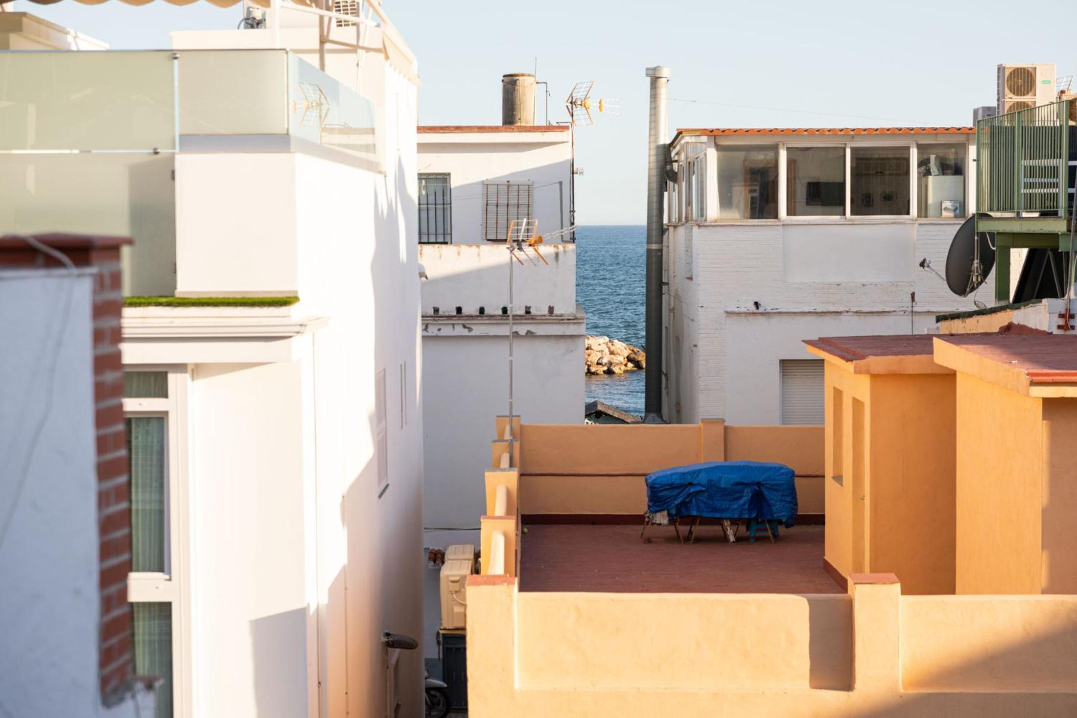 Premium Malaga Beach with Terrace