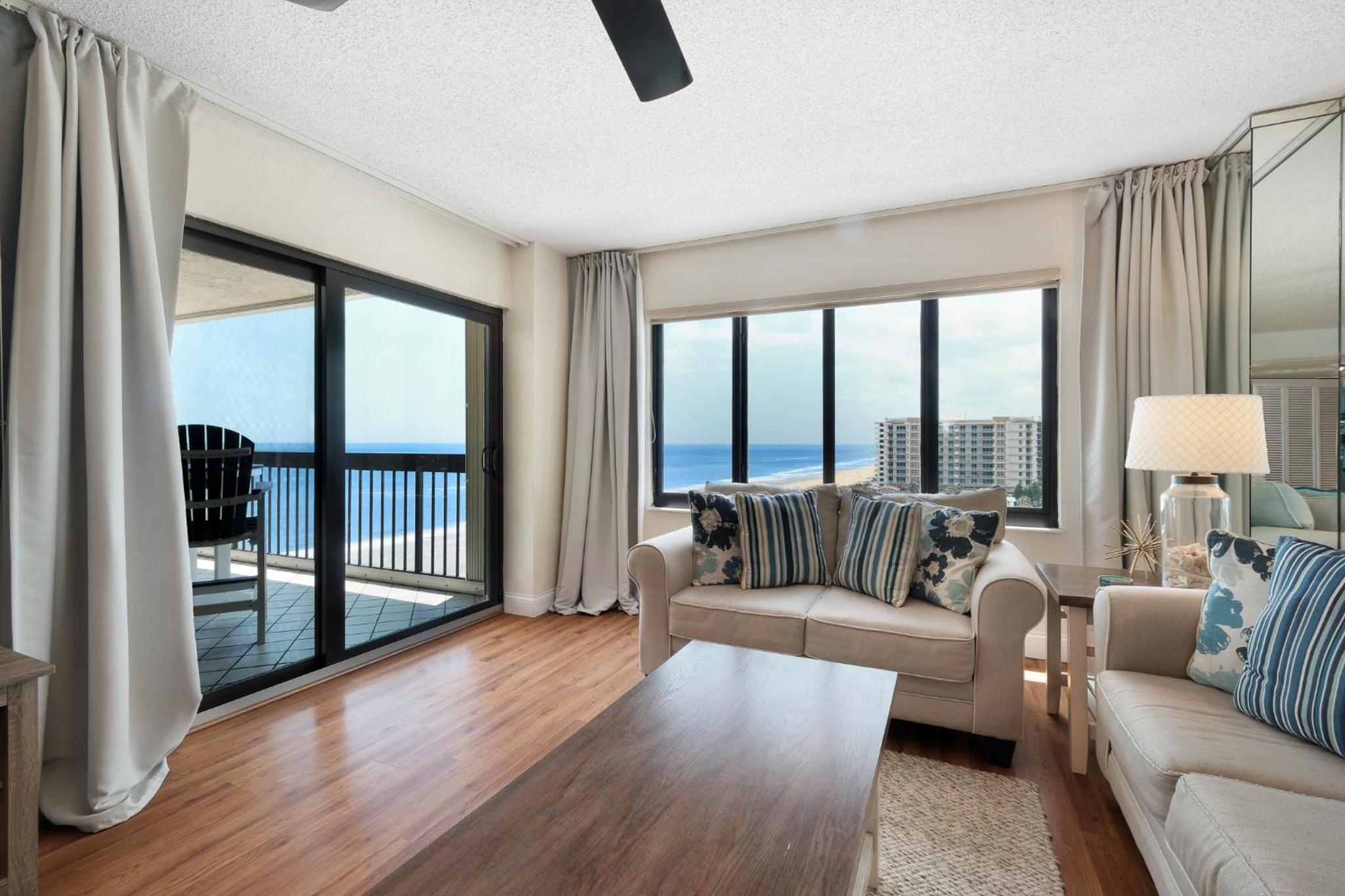 Sunrise beach views with top complex amenities and pool access!
