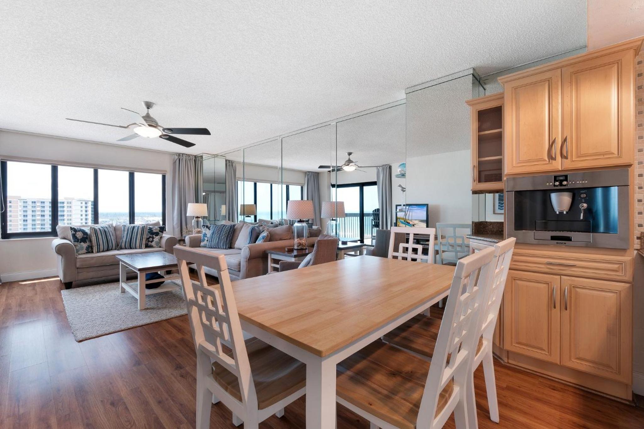 Sunrise beach views with top complex amenities and pool access!