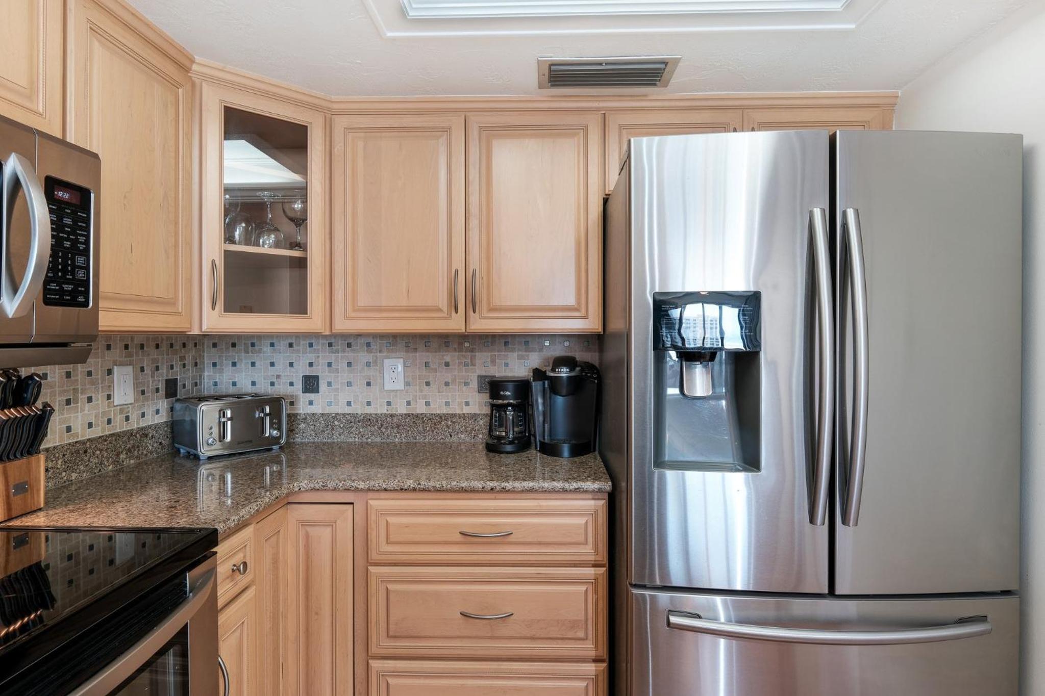 Sunrise beach views with top complex amenities and pool access!
