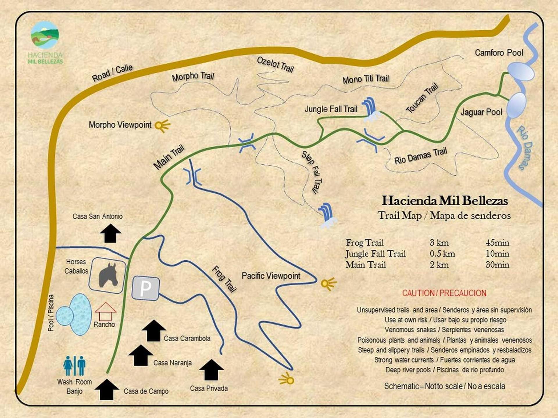Hacienda Mil Bellezas - Private 40ha Jungle Reserve