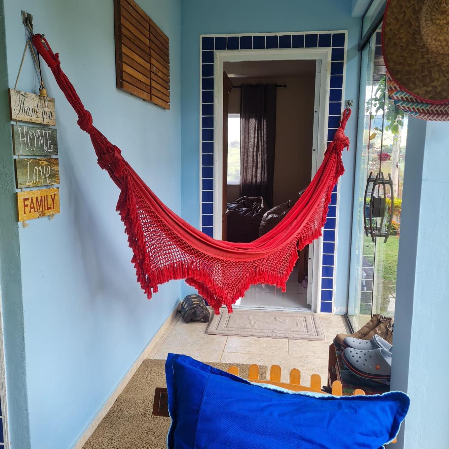 Casa Azul do Recanto dos Eucaliptos
