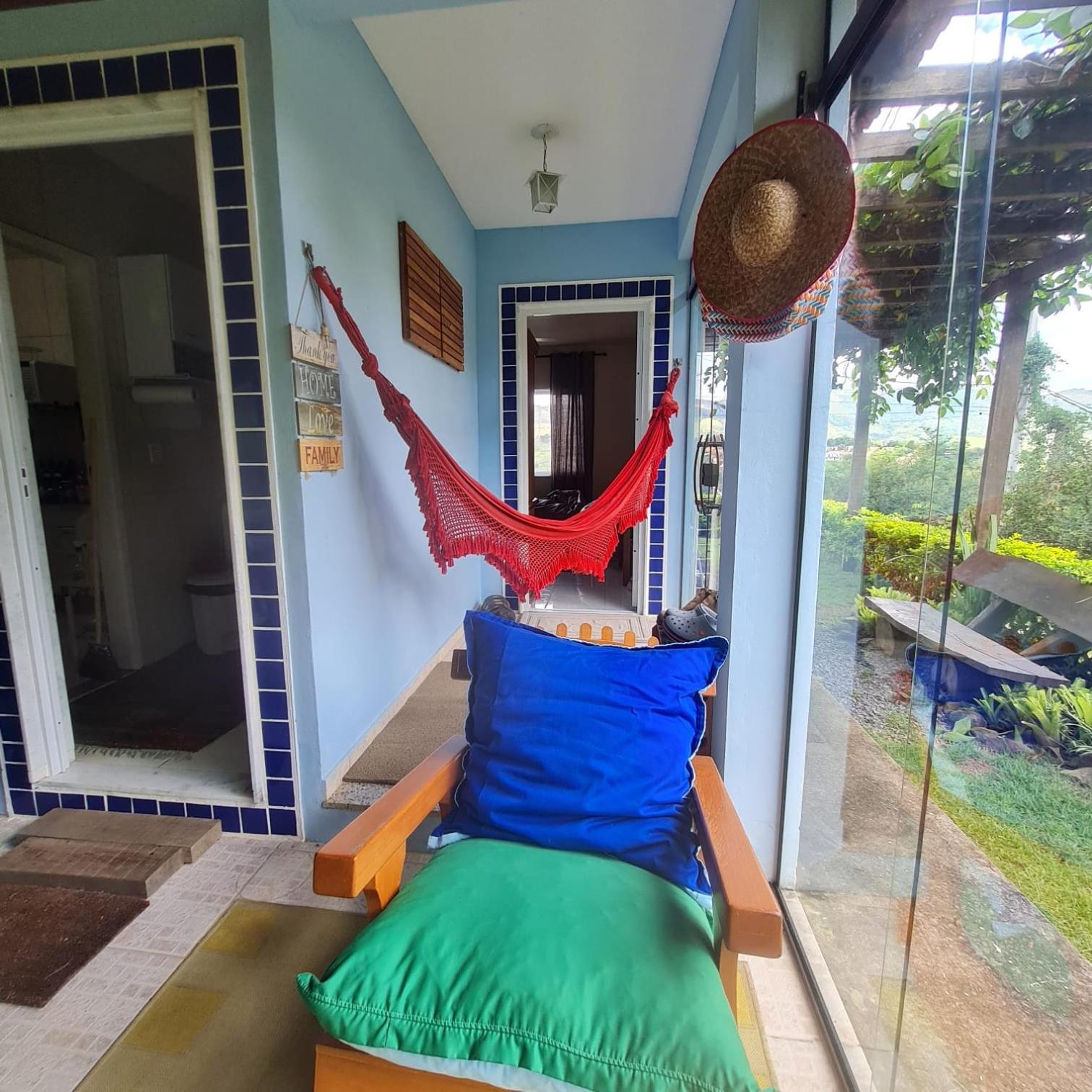 Casa Azul do Recanto dos Eucaliptos