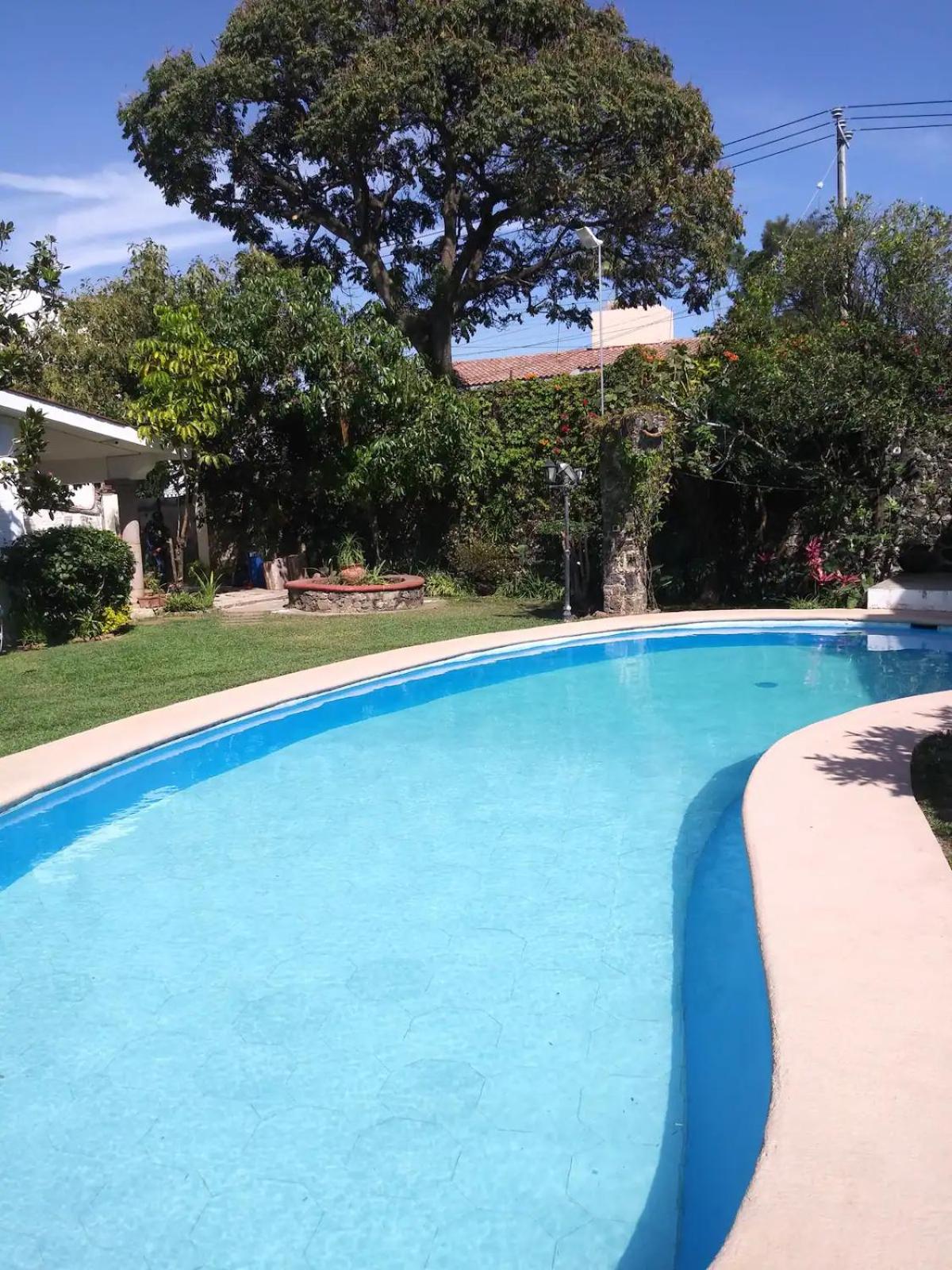 Casa antigua llena de vida, alberca en Cuernavaca