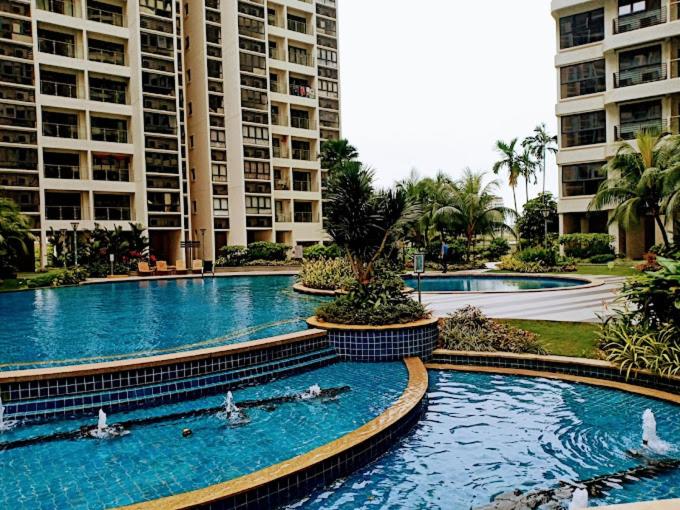 Johor Bahru Seaview freeWifi parking 3BR3BD2-9paxs