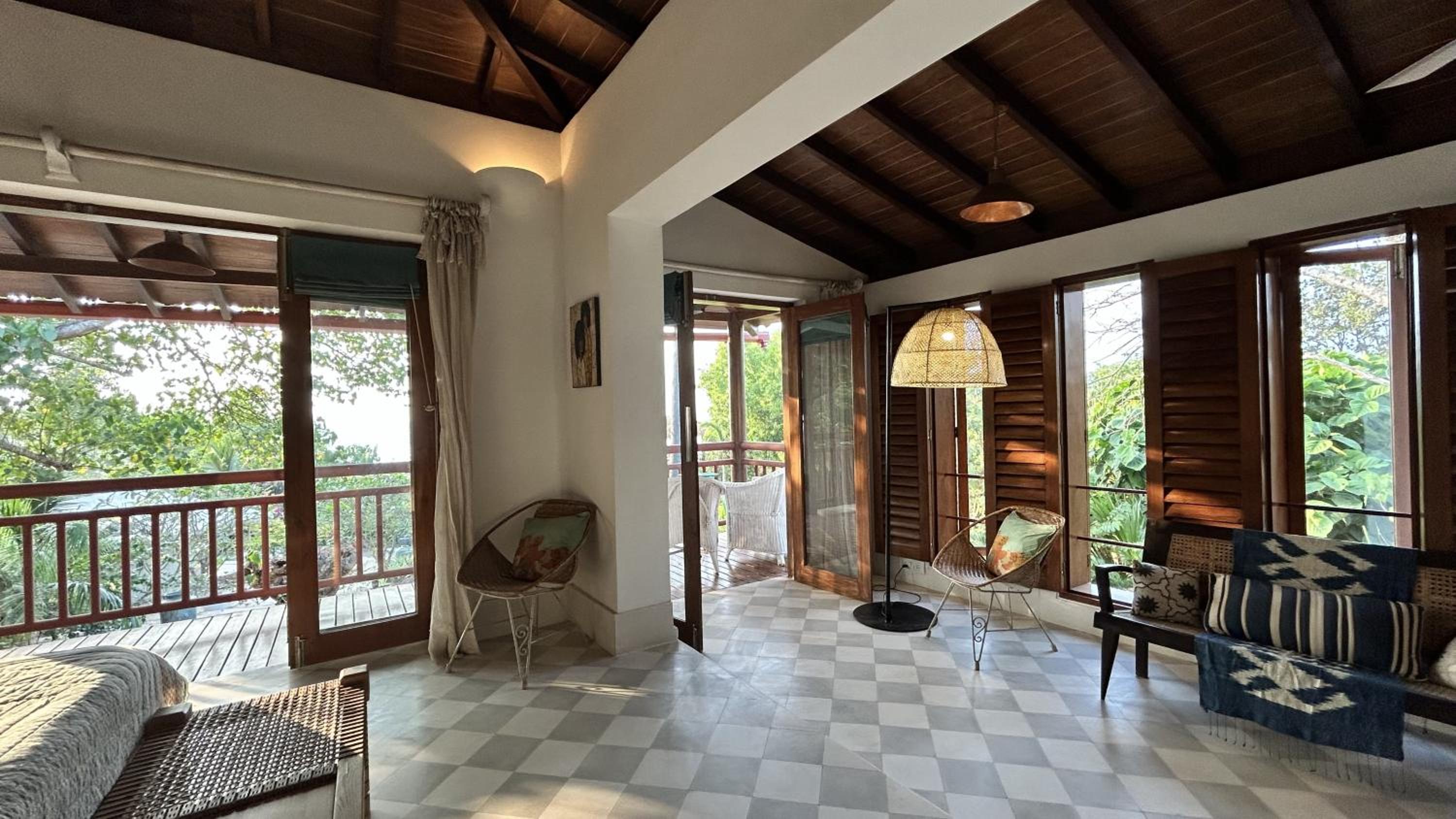SaffronStays Stella Maris Beach House - 5BR pet-friendly beachfront estate with yoga pavilion, luxury tents & private Redi Beach access view 4