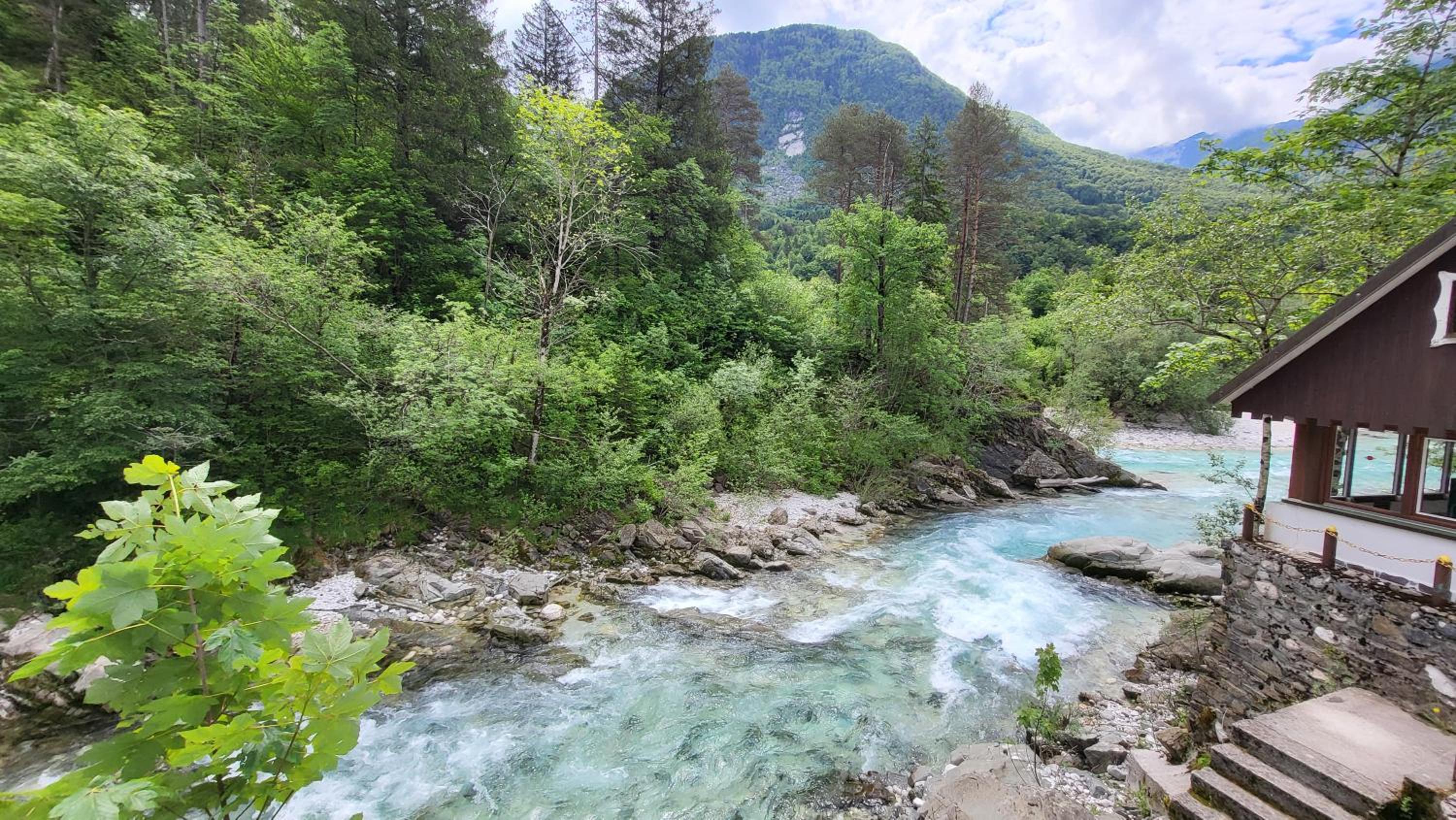 Apartment Luka at Soča & Koritnica confluence
