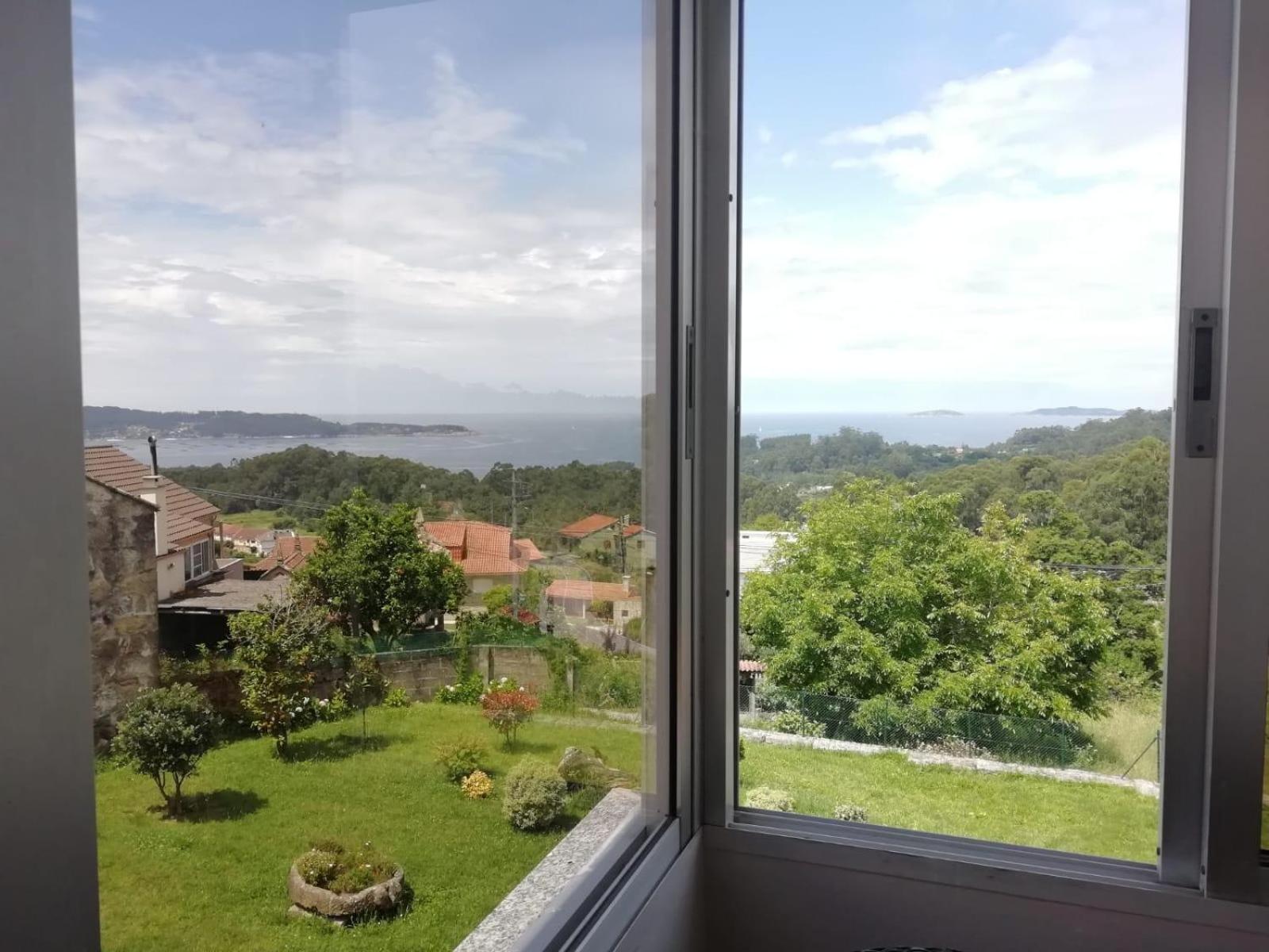 Espectaculares vistas a la Ría de Aldán