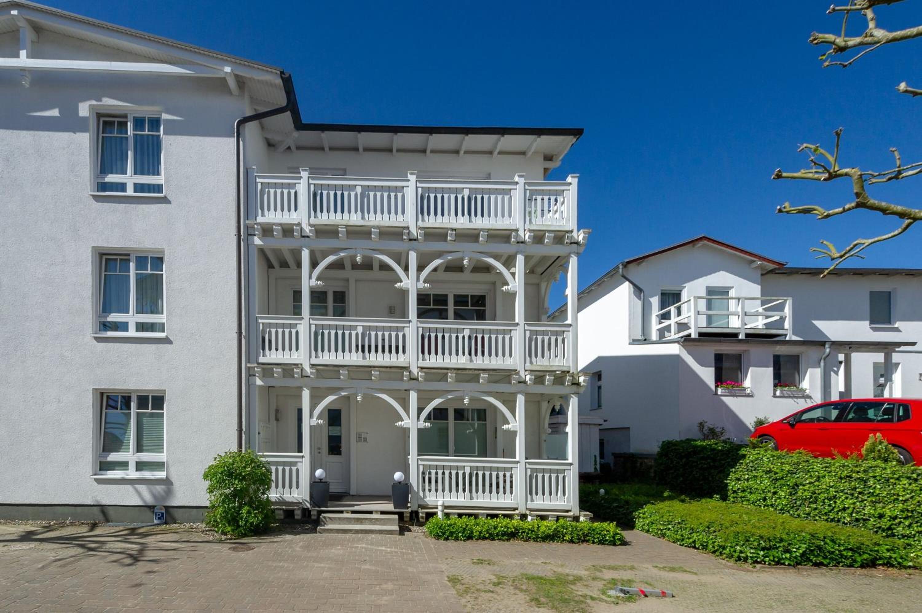 Haus "Seydlitz" in Binz - WG15 "Lubin" mit Terrasse strandnah