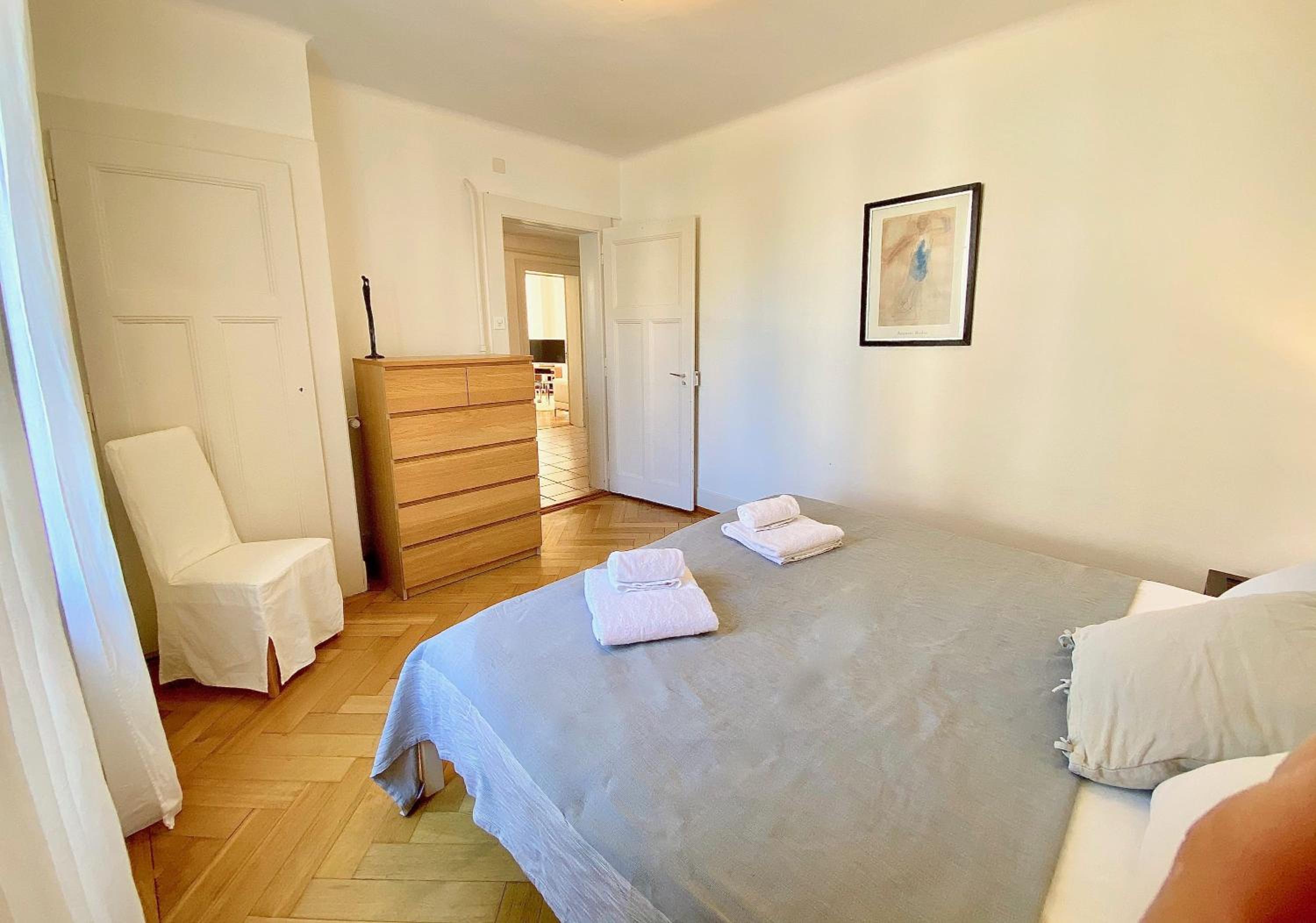 Very nice apartment close to the lake