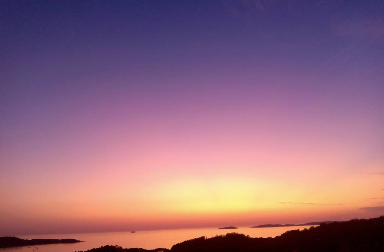 Espectaculares vistas a la Ría de Aldán