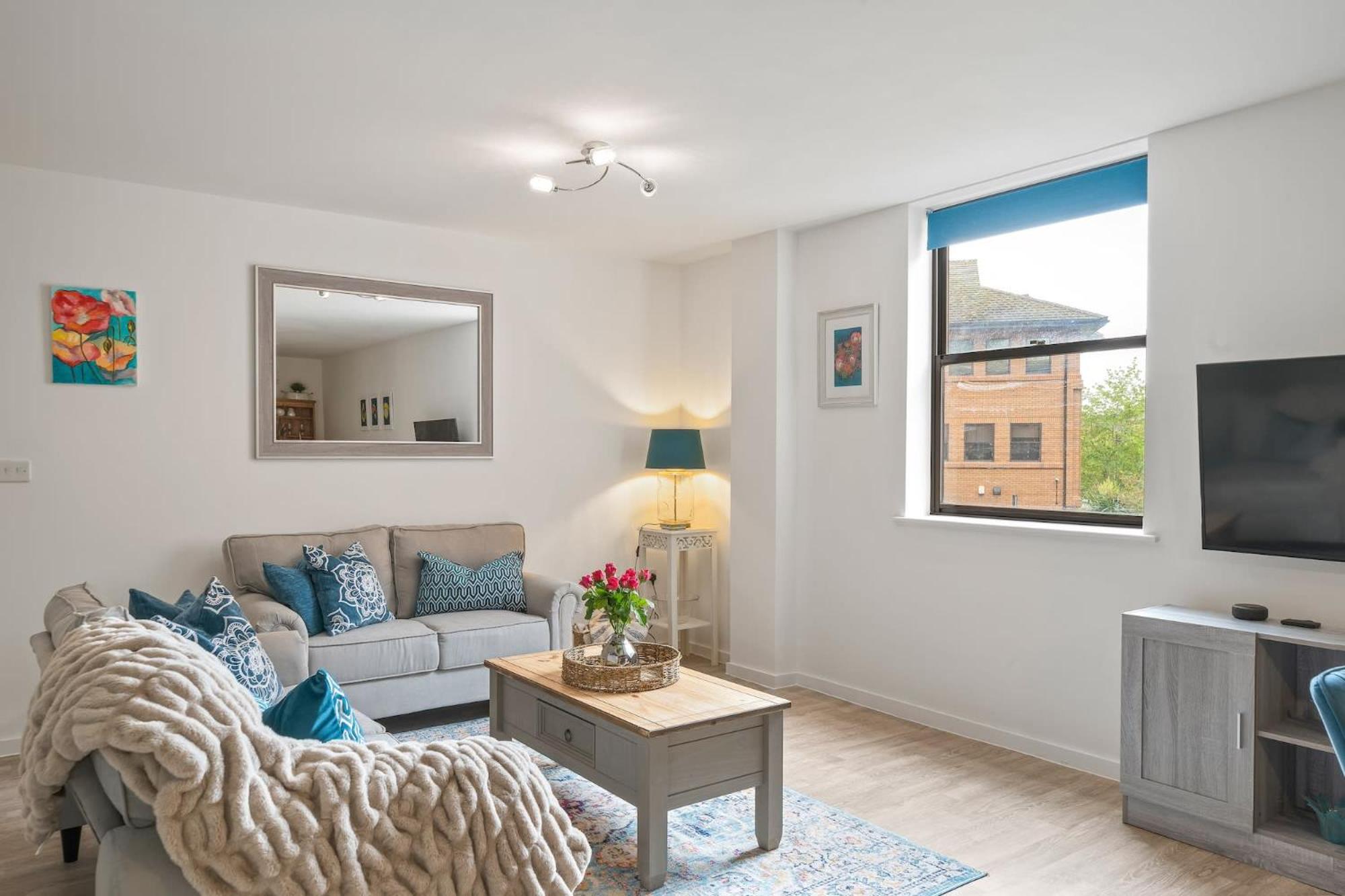 Modern Apartment Private Parking Central Taunton