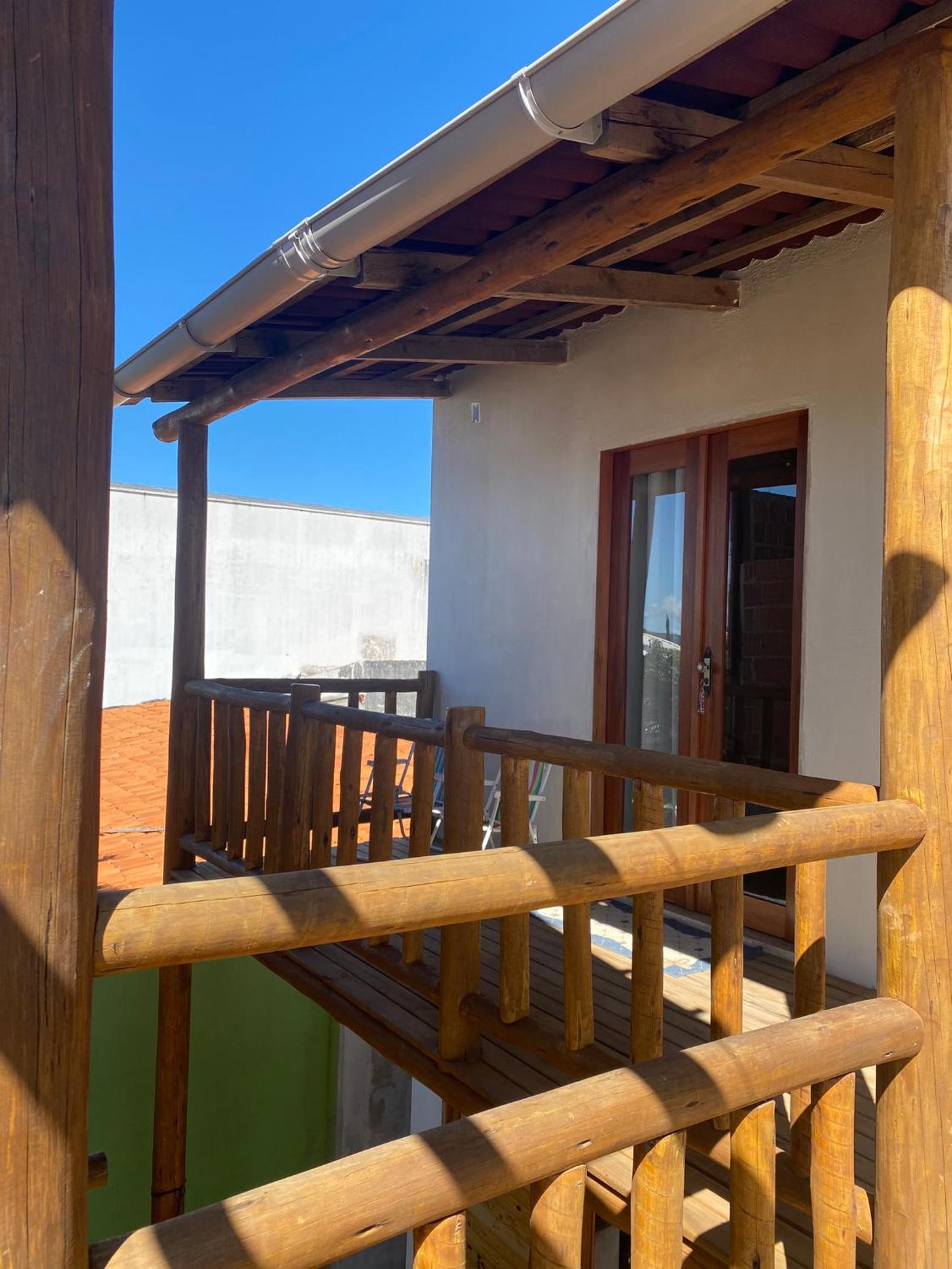 Casa agradável com pátio
