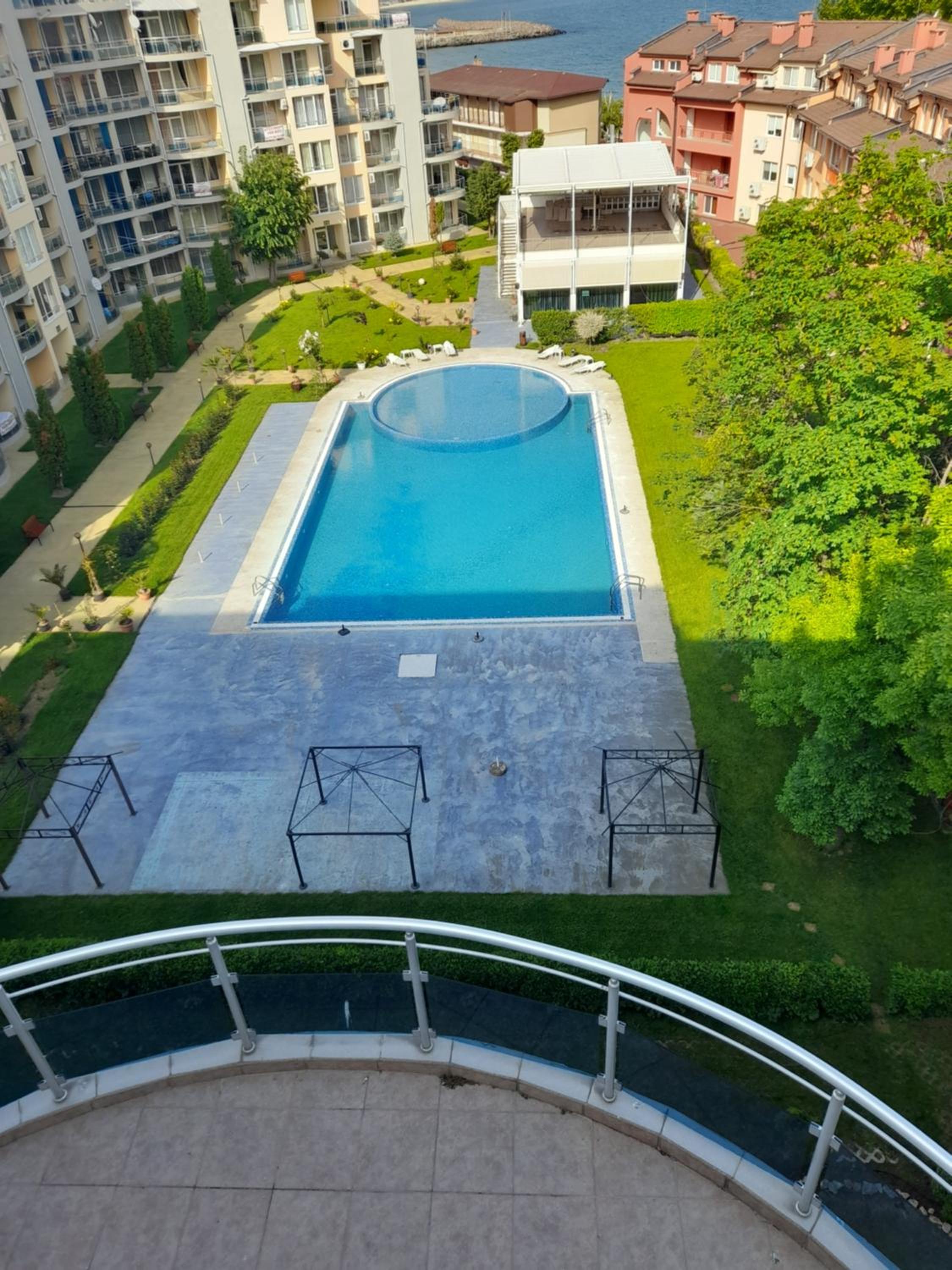 3 Room Penthouse Apartment with fantastic Seaview and big Terraces OASIS Ravda