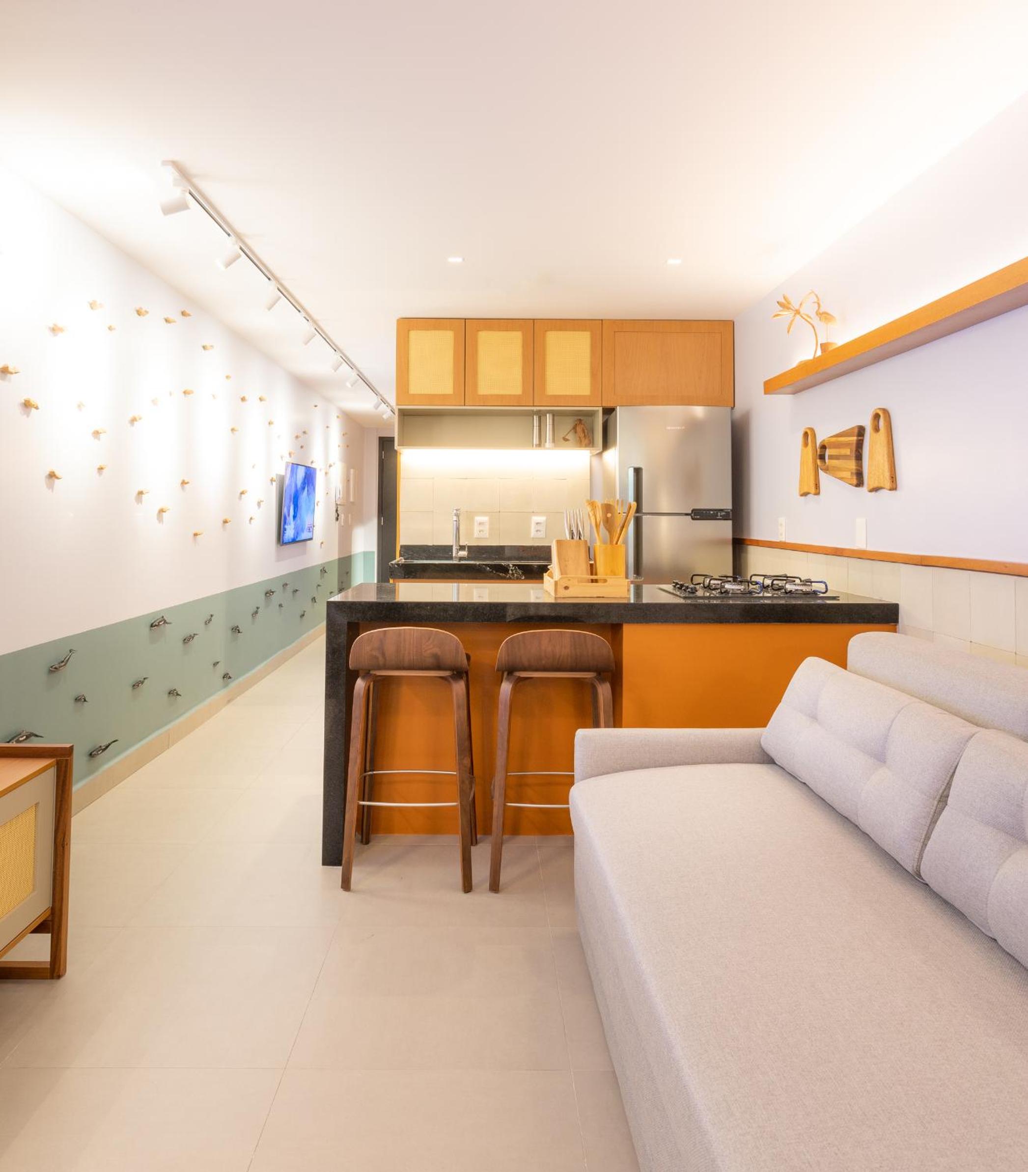 Loft com jacuzzi privativa frente mar do Bessa