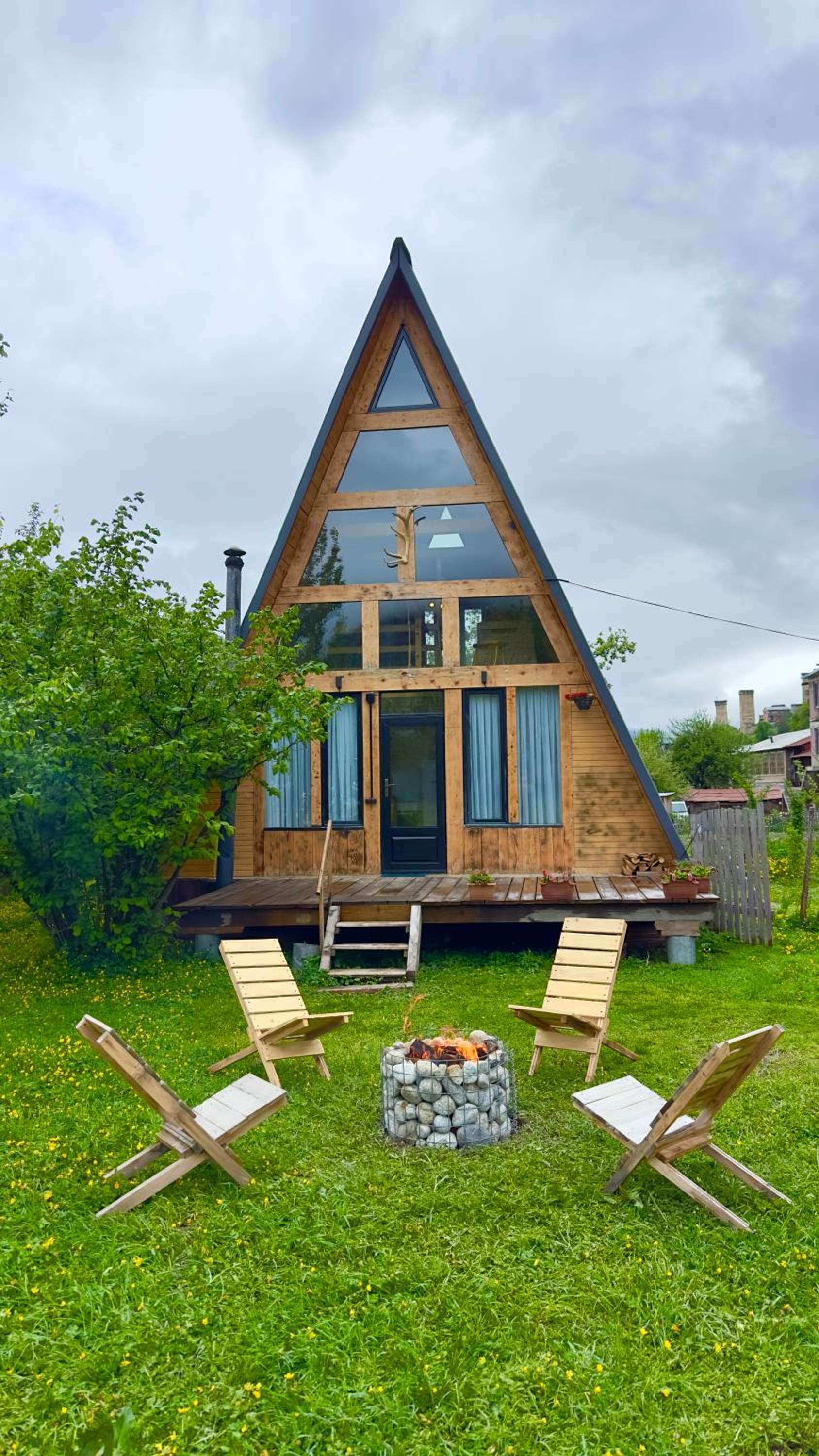 A-frame mestia view 4