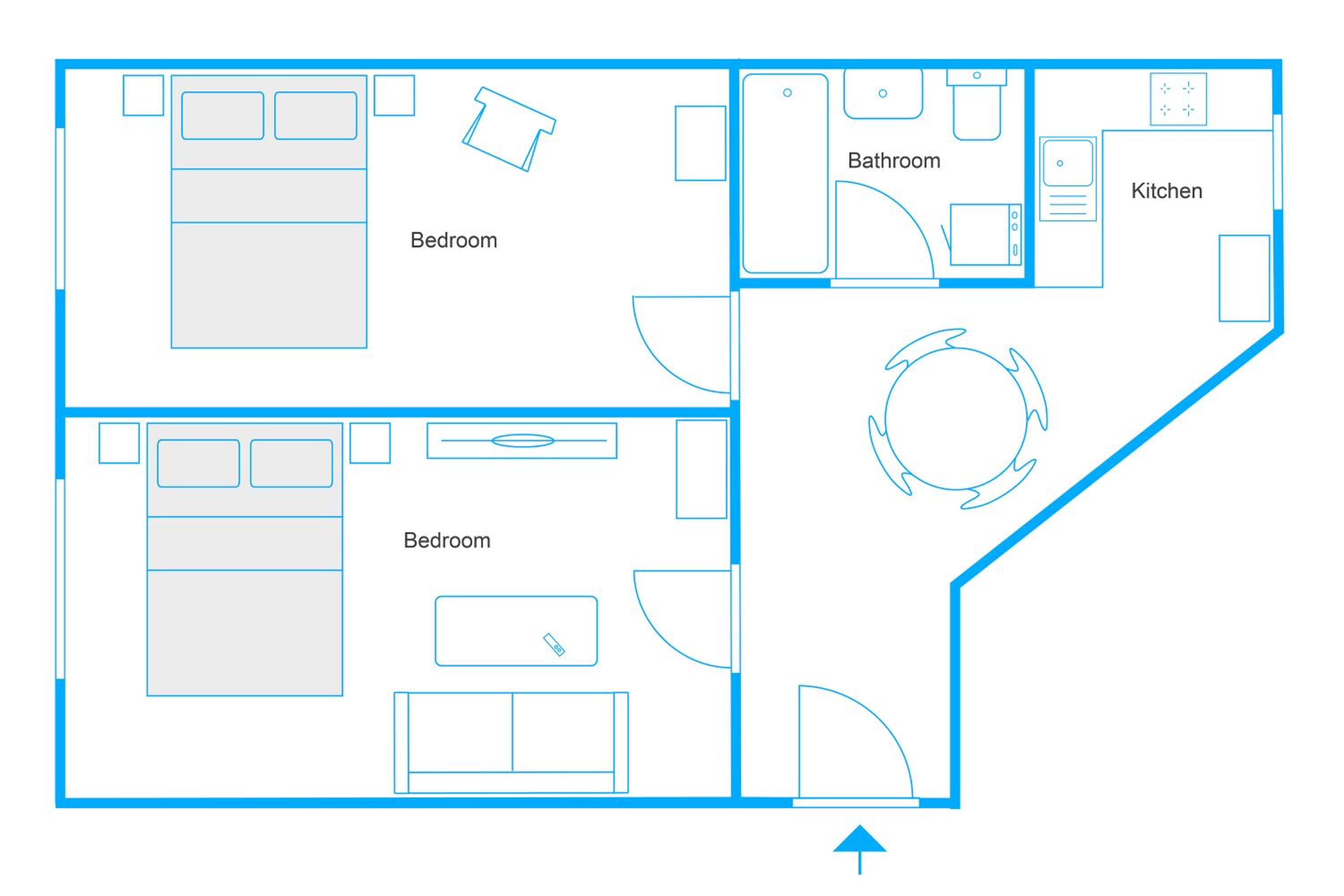 The Uckermuender - Group Flat in Central Berlin, Family-Friendly, 2BR, 2- 4 Guests