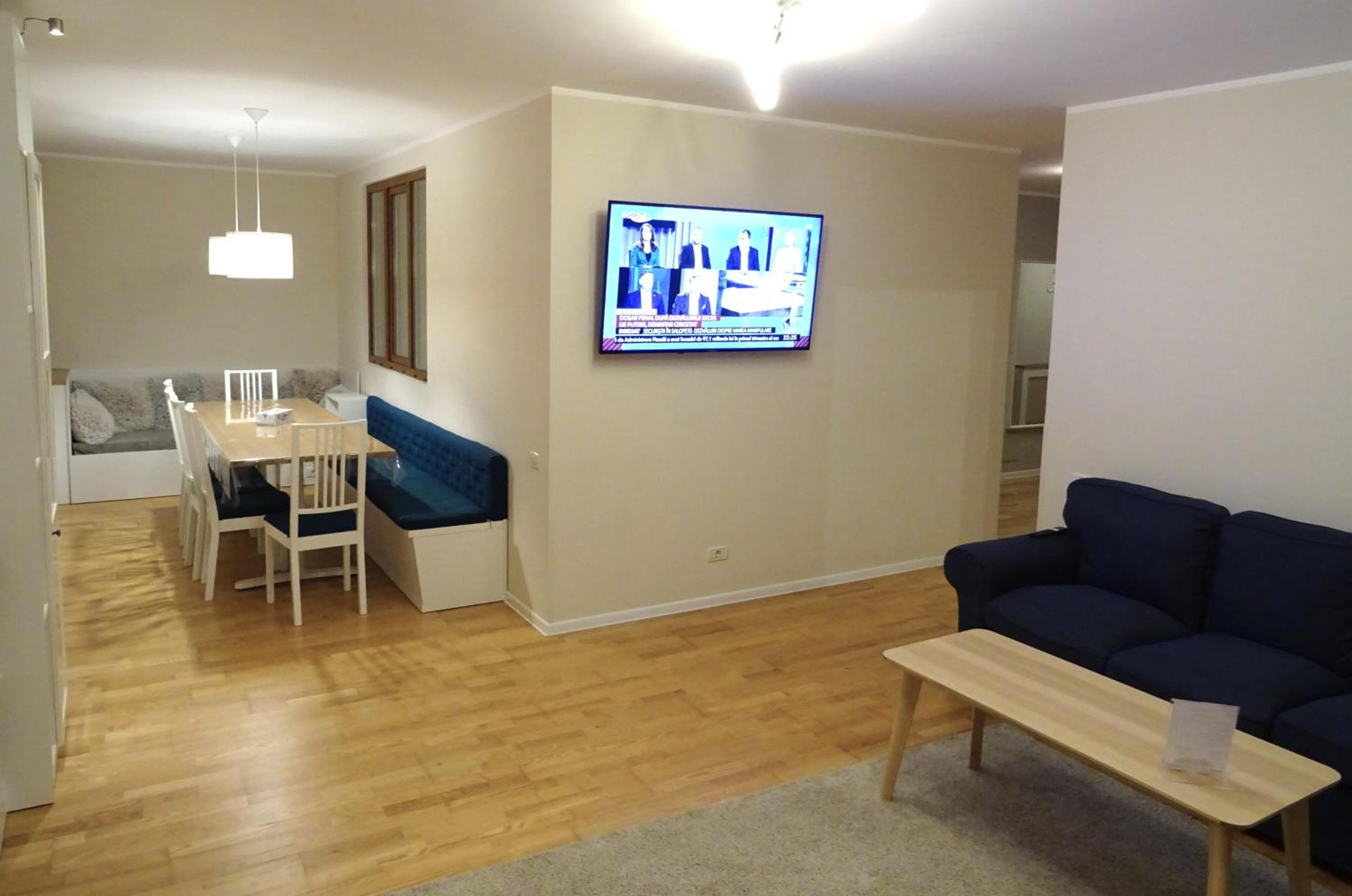 Smart Apartament Premium Tei - 110 mp, 4 Camere, Jacuzzi & Living Generos, Cameră Copii, Piatra Neamț