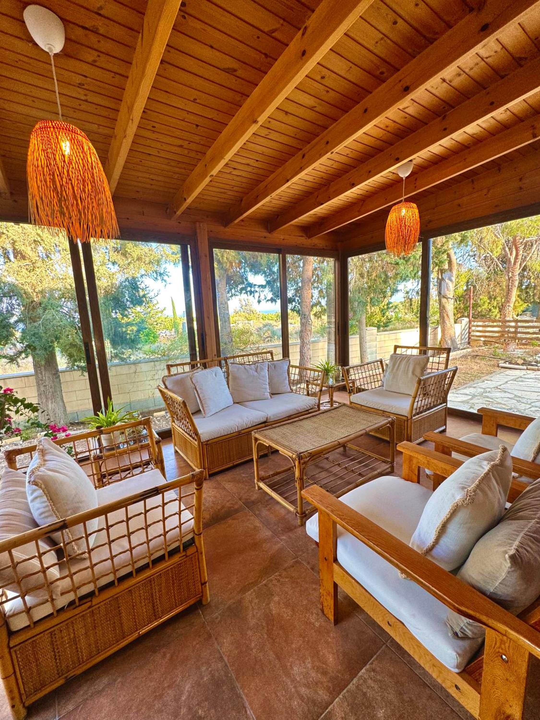 Bamboo sea view home