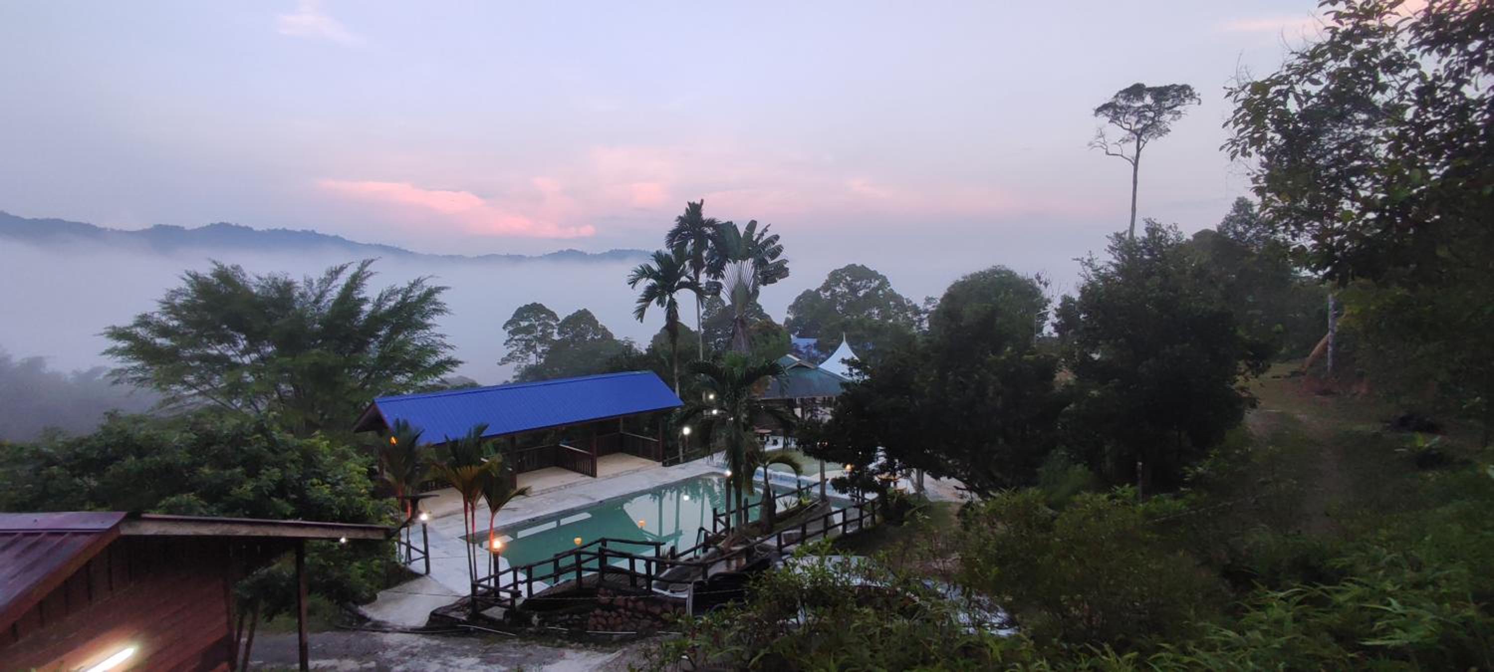 Panorama at DPuncakLui Chalet