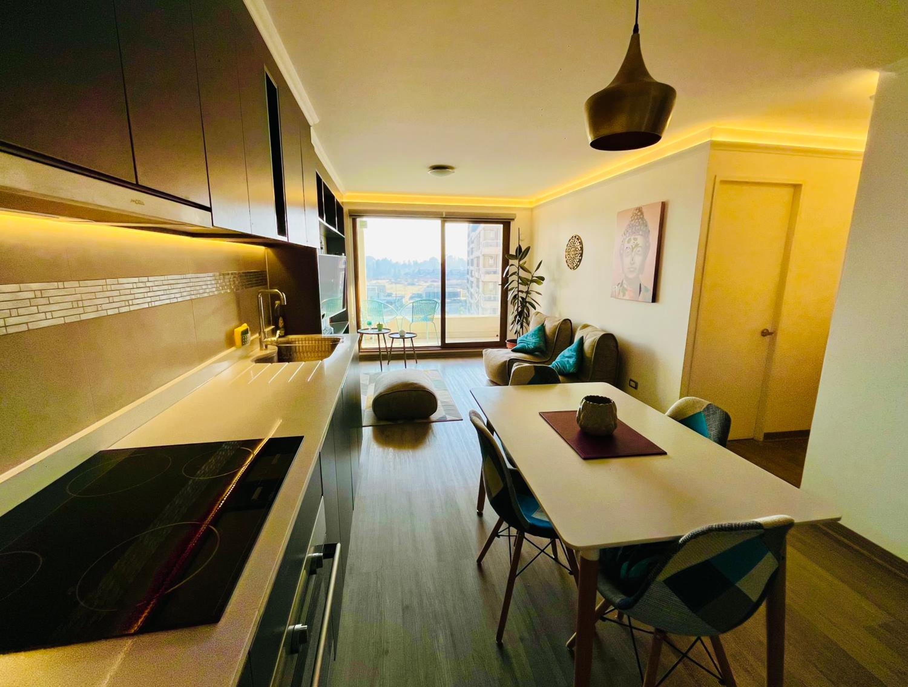 Exclusivo Departamento Equipado Estacionamiento Privado 2D-2B con Excelente ubicación en Los Ángeles