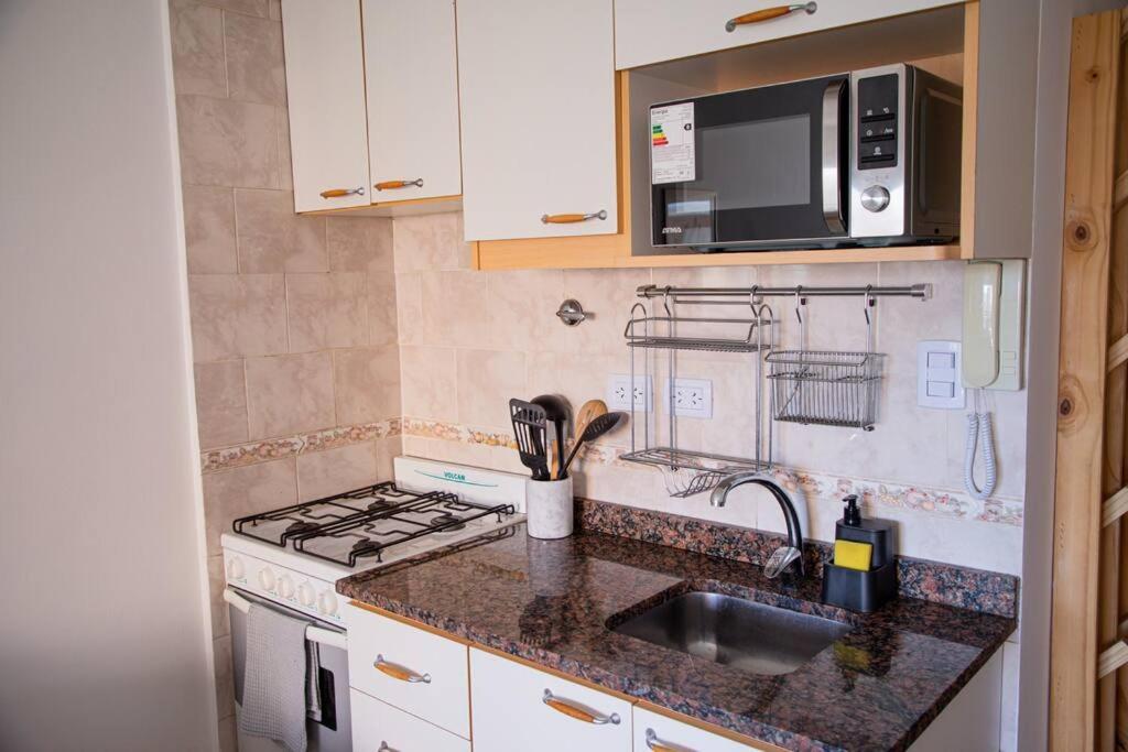 Cómodo departamento en Almagro con Balcón, Centrico y cama doble