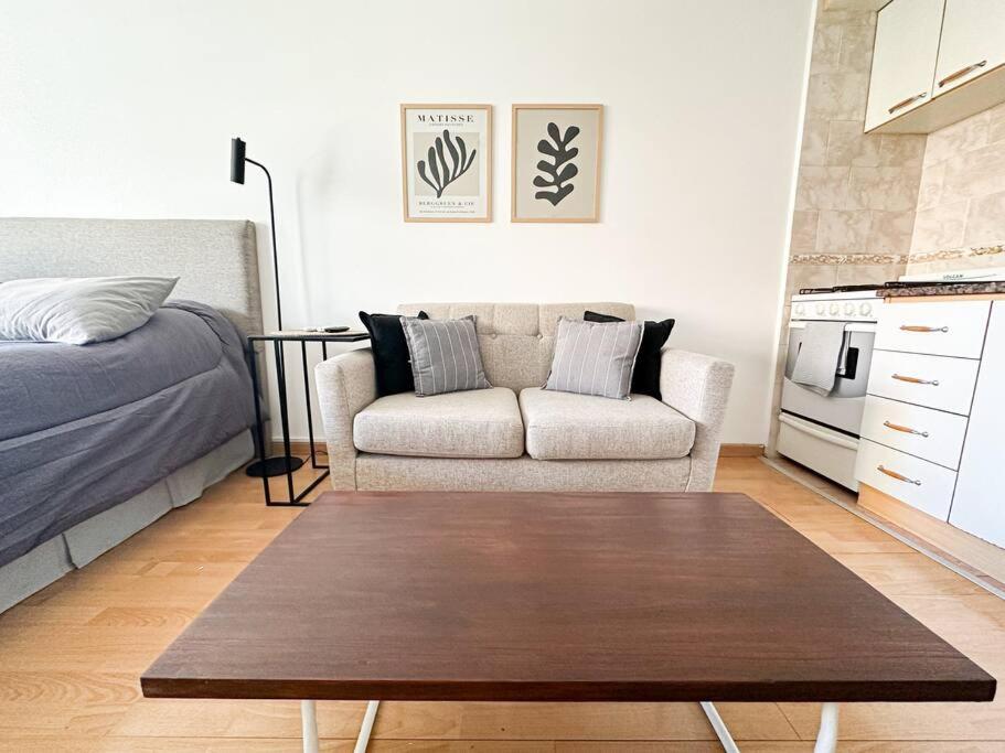 Cómodo departamento en Almagro con Balcón, Centrico y cama doble