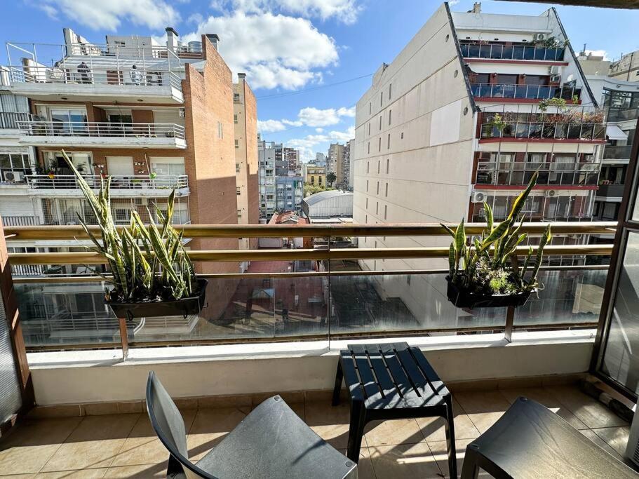 Cómodo departamento en Almagro con Balcón, Centrico y cama doble