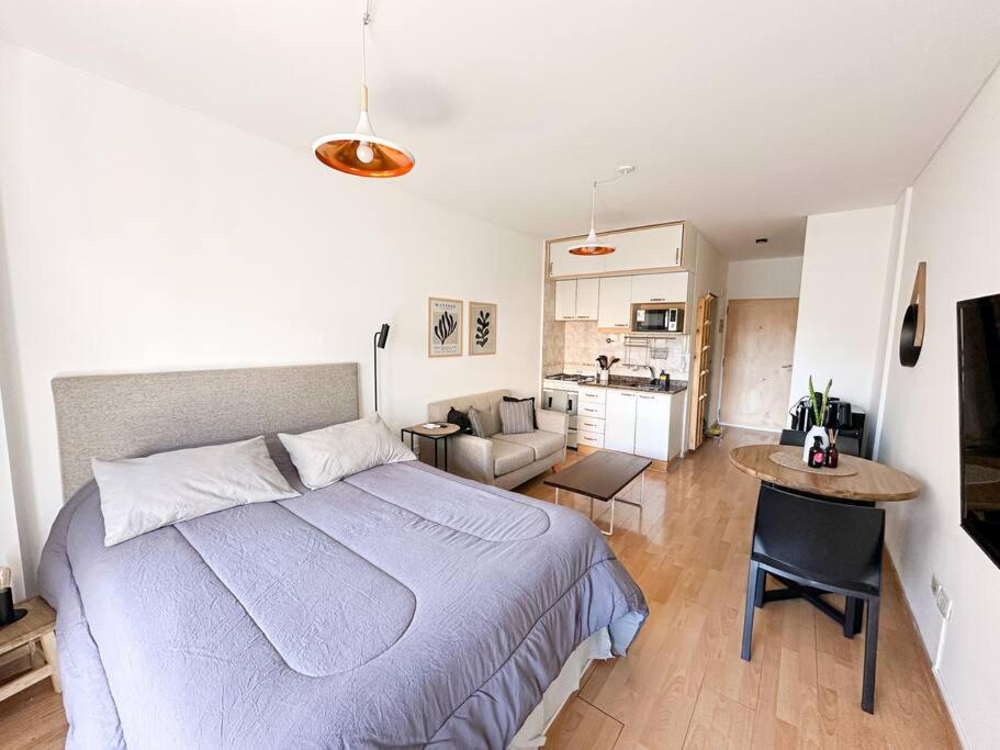Cómodo departamento en Almagro con Balcón, Centrico y cama doble