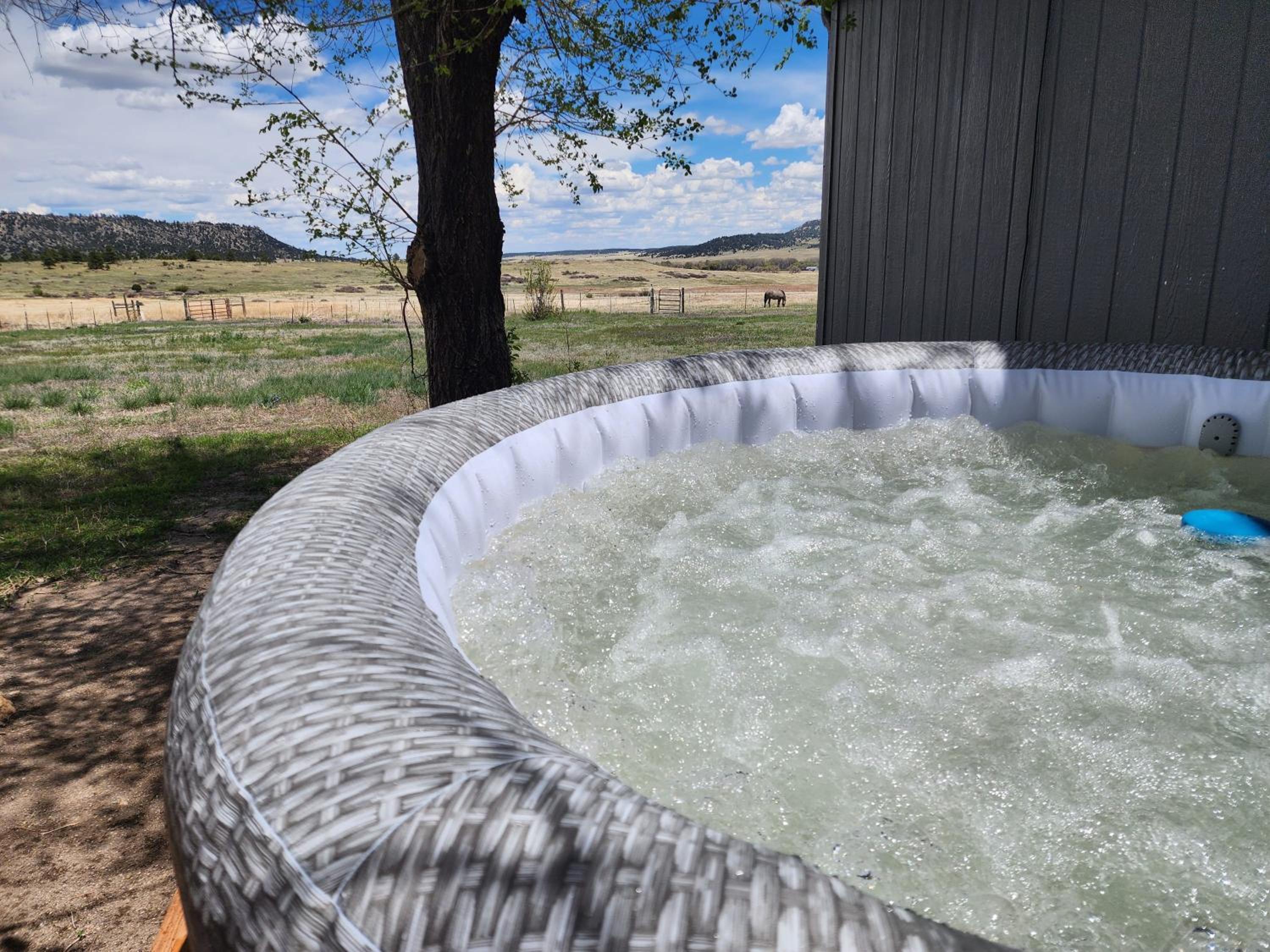 Hawkeye Outdoor Adventures Game Room Hot tub view 4